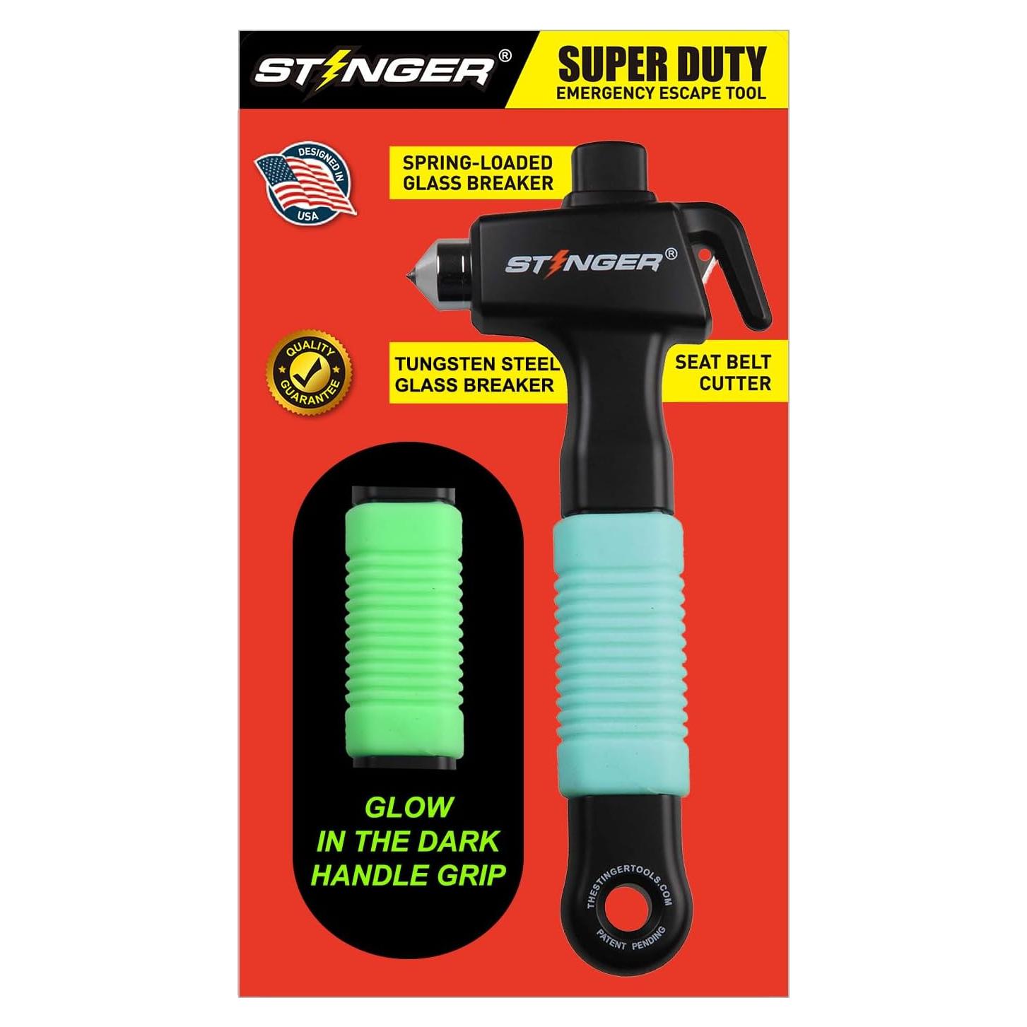 Herramienta de Emergencia Stinger Super Duty, Martillo y Cortador