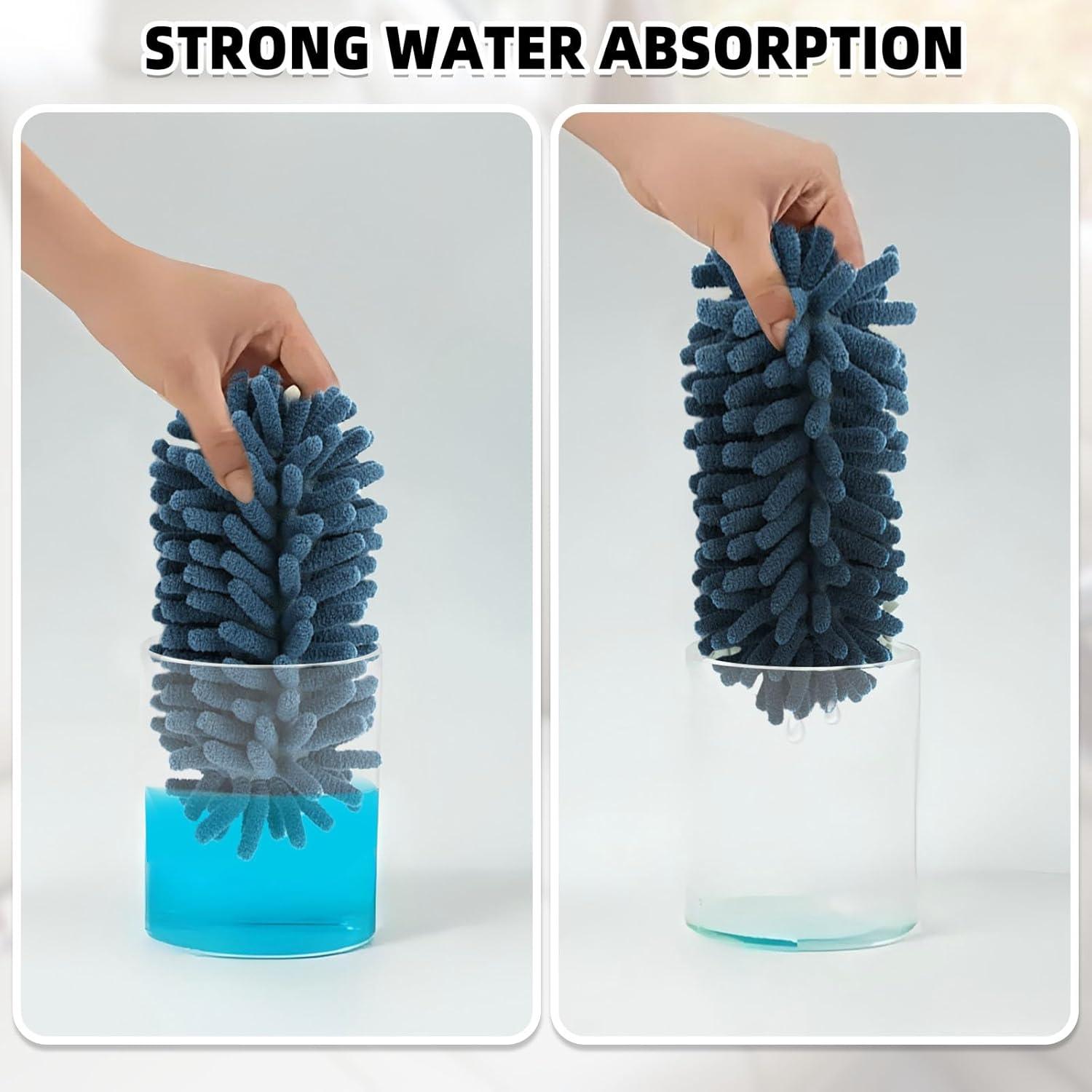 Duster de Interior para Coche CCREDONE 2 Pcs Polo Extensible