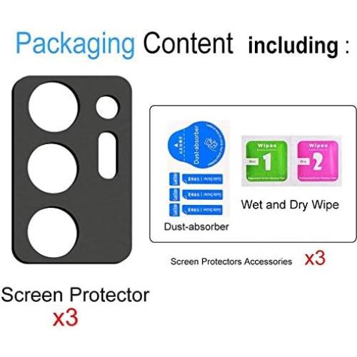 Protector de Lente de Cámara Suoman para Samsung Note 20 Ultra - 3 Pack