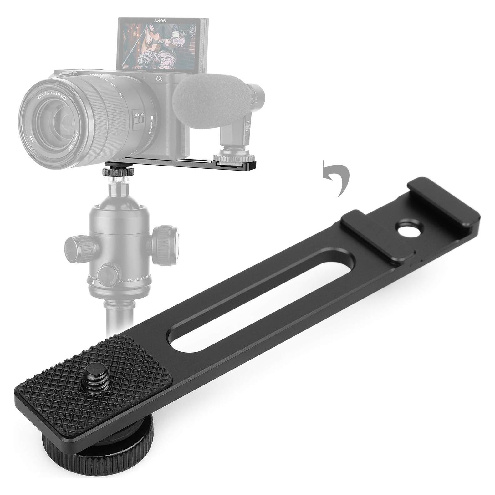 Barra de Extensión de Zapata Fría ChromLives para Vlogging