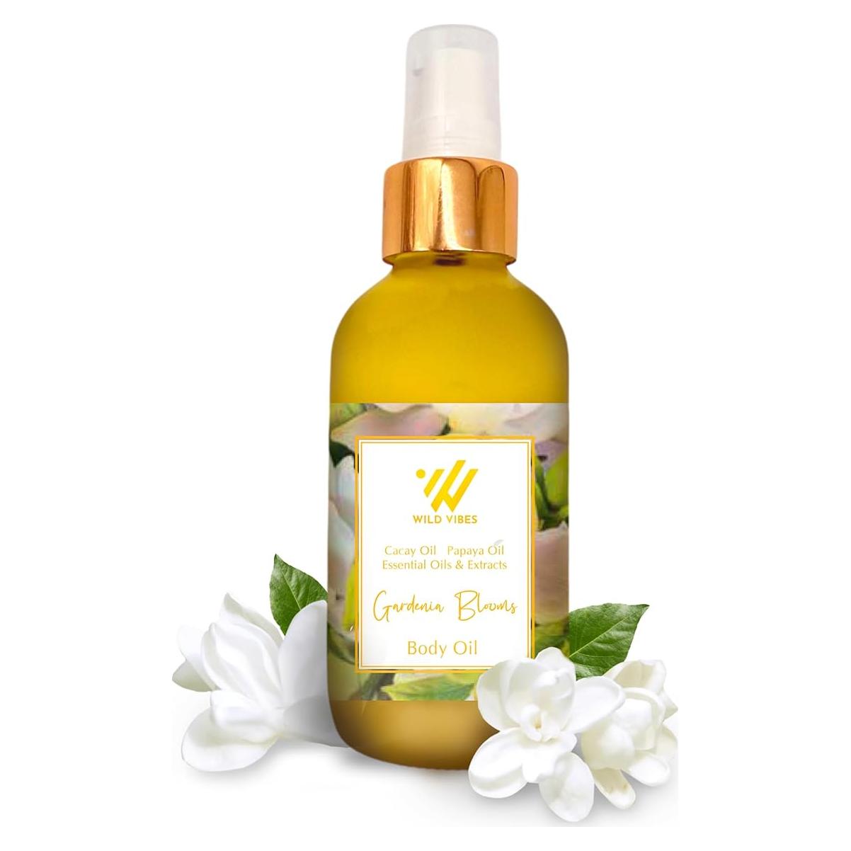 Aceite Corporal Orgánico Wild Vibes Gardenia Blooms 118 ml