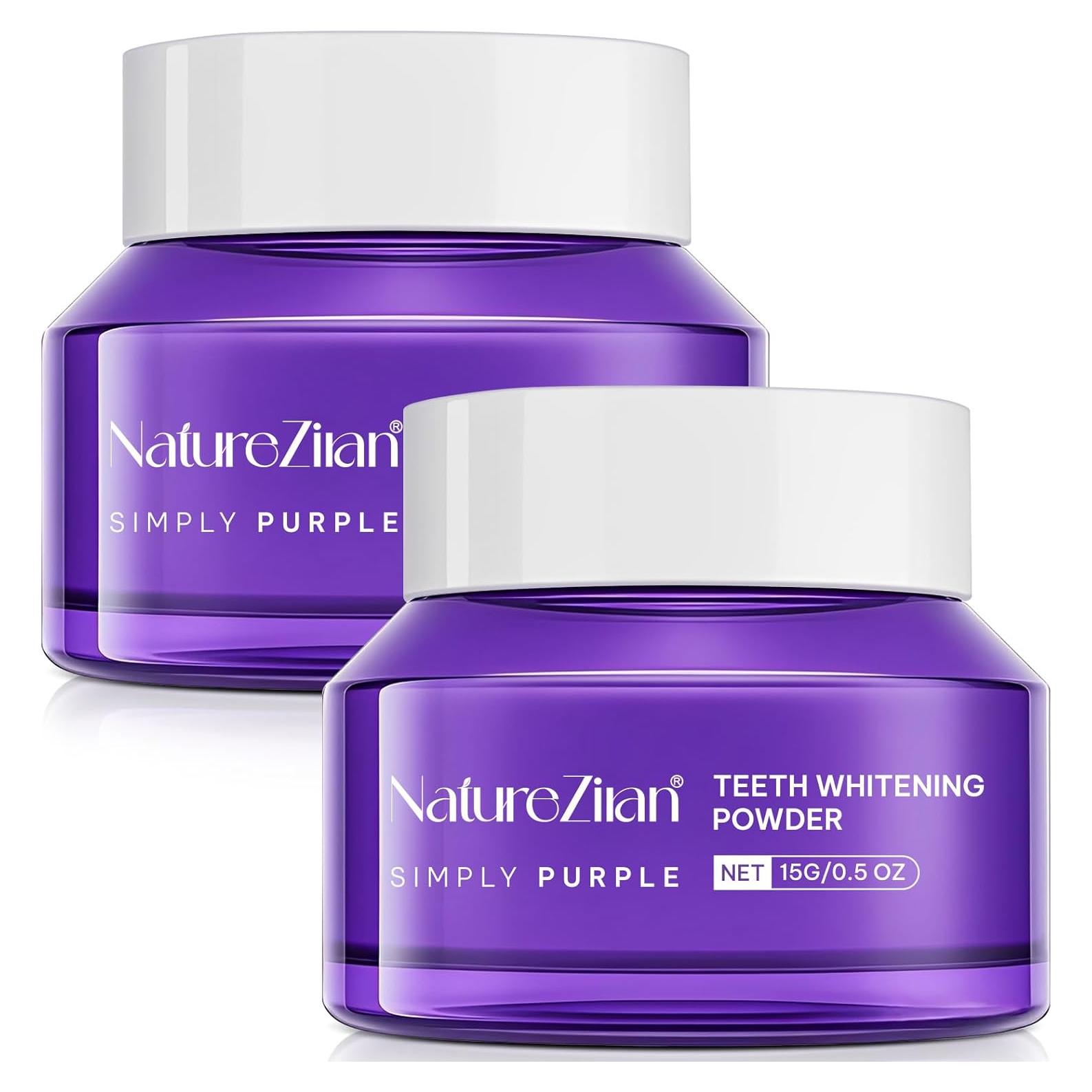 Polvo Blanqueador de Dientes Nature Ziran 15g - Sin Sensibilidad