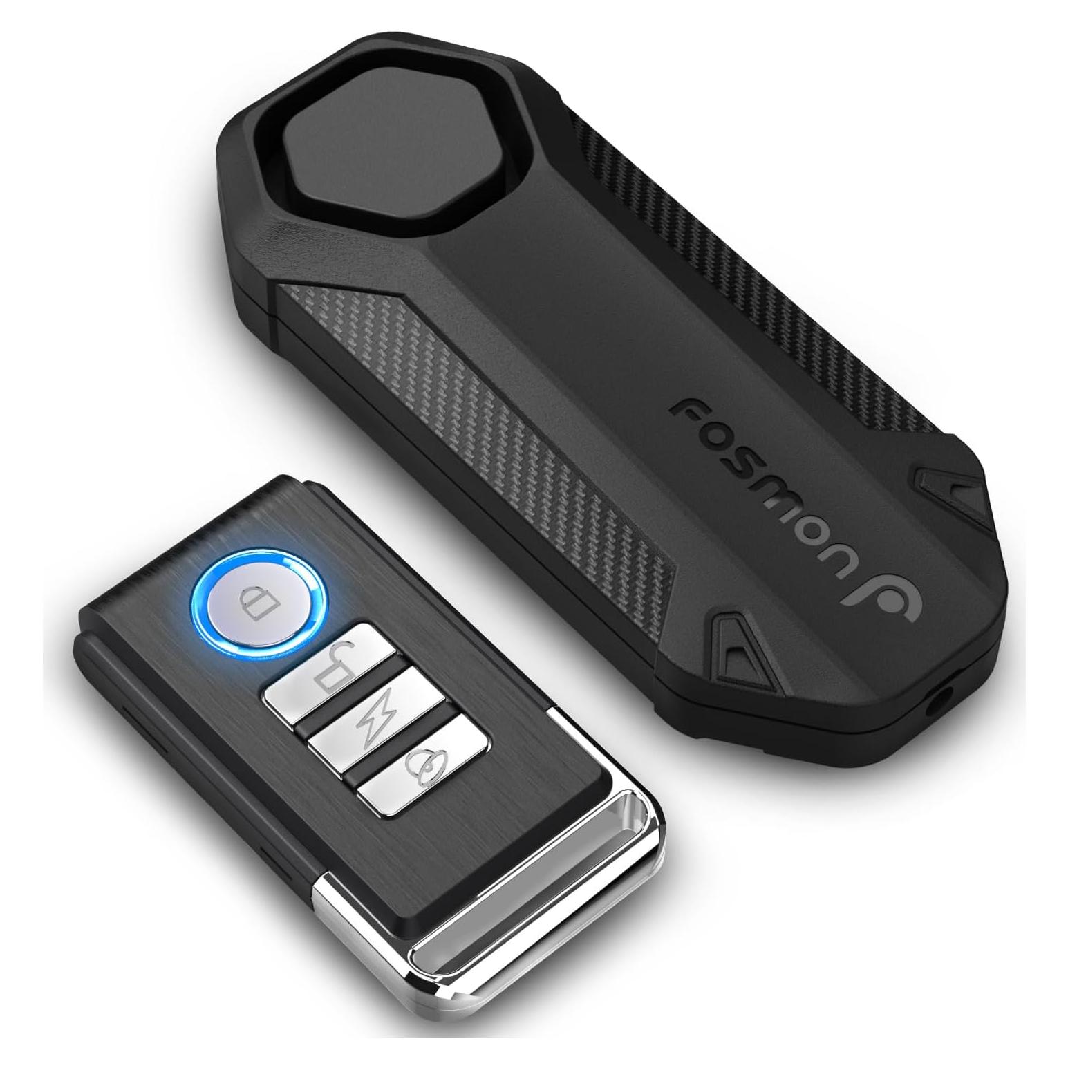 Alarma de Bicicleta Fosmon 113dB con Control Remoto IP65