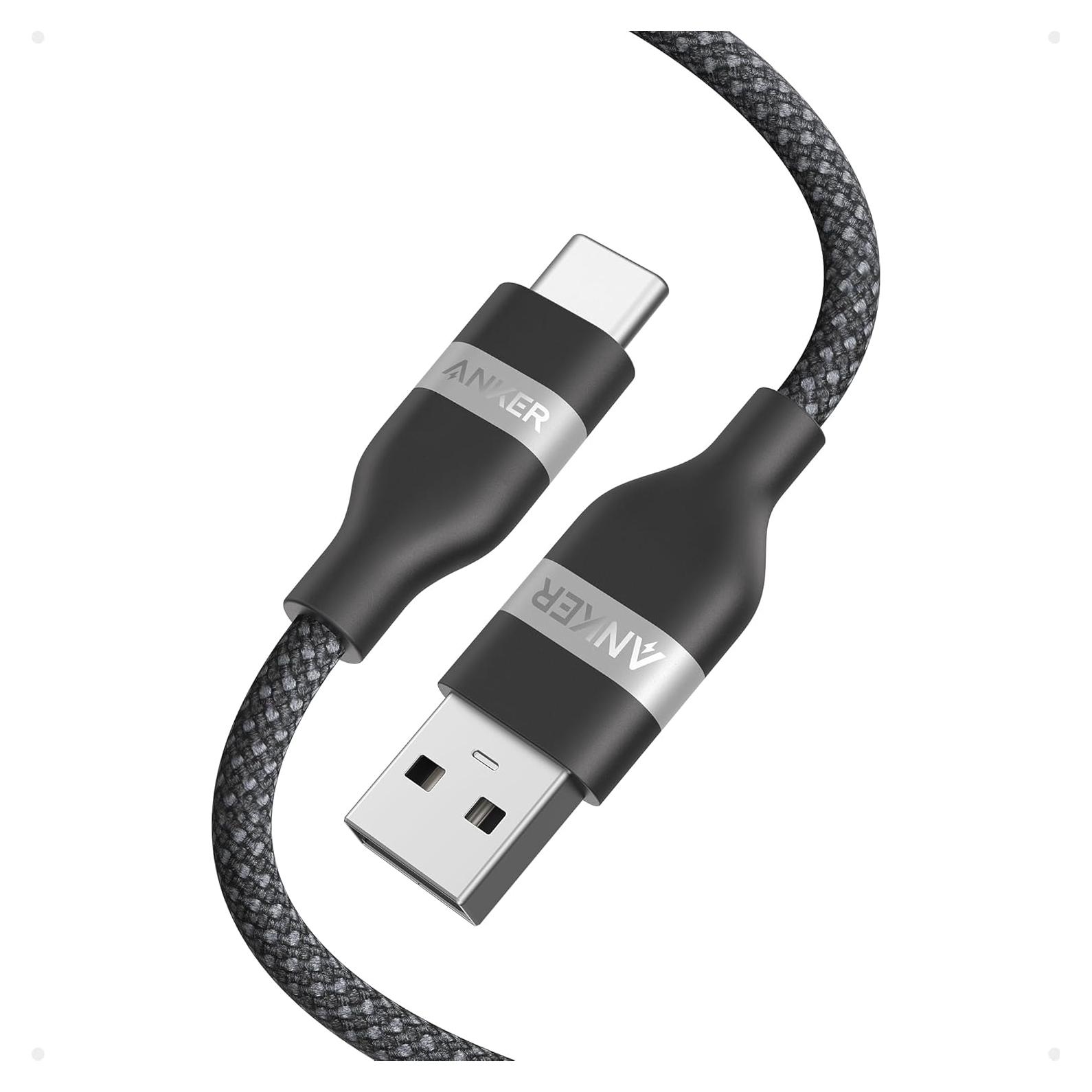 Cable USB A a USB C Anker 91.44 cm Trenzado Reciclado