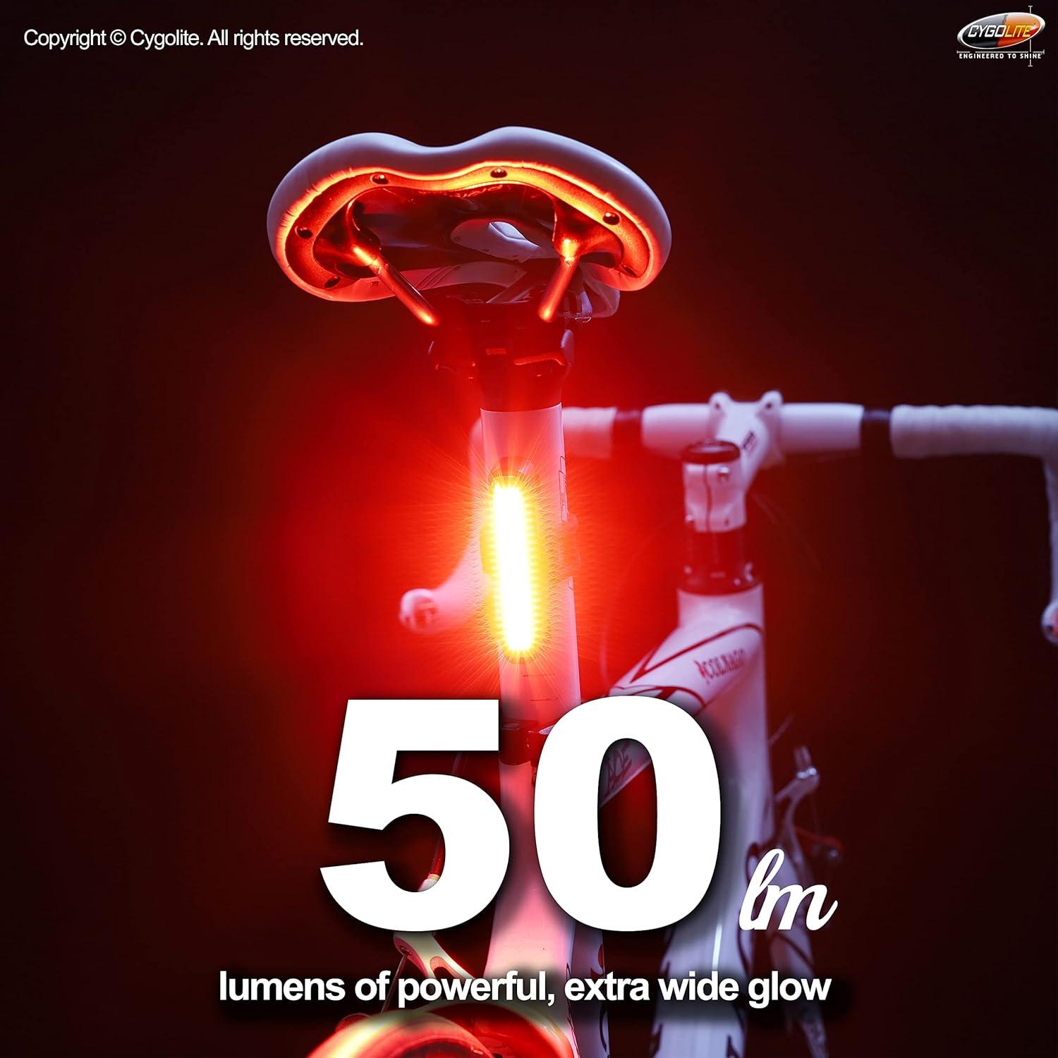 Luz Trasera Cygolite Hotrod 50 Lúmenes Recargable USB IP64