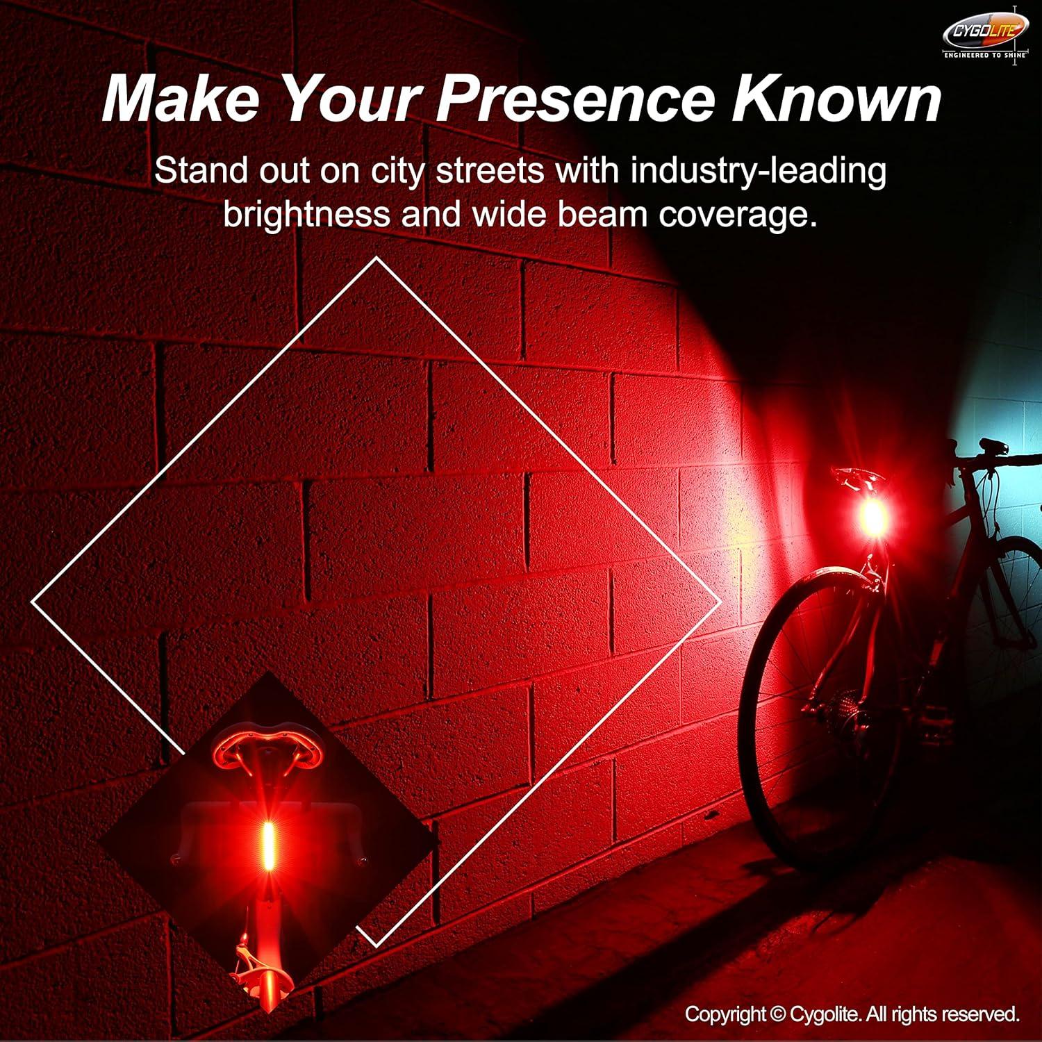 Luz Trasera Cygolite Hotrod 50 Lúmenes Recargable USB IP64