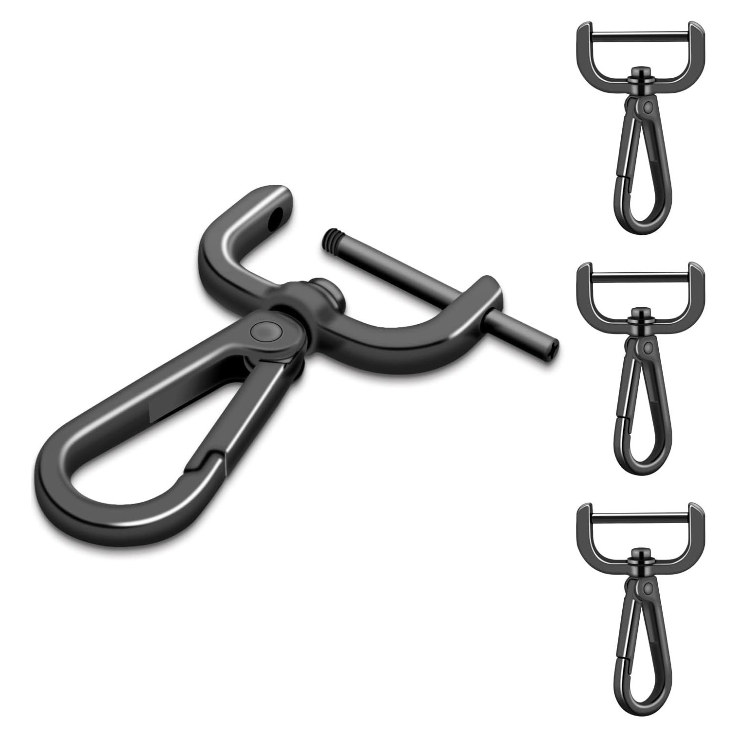 4 Ganchos de Metal Desmontables CooBigo para Bolsos 25.7mm