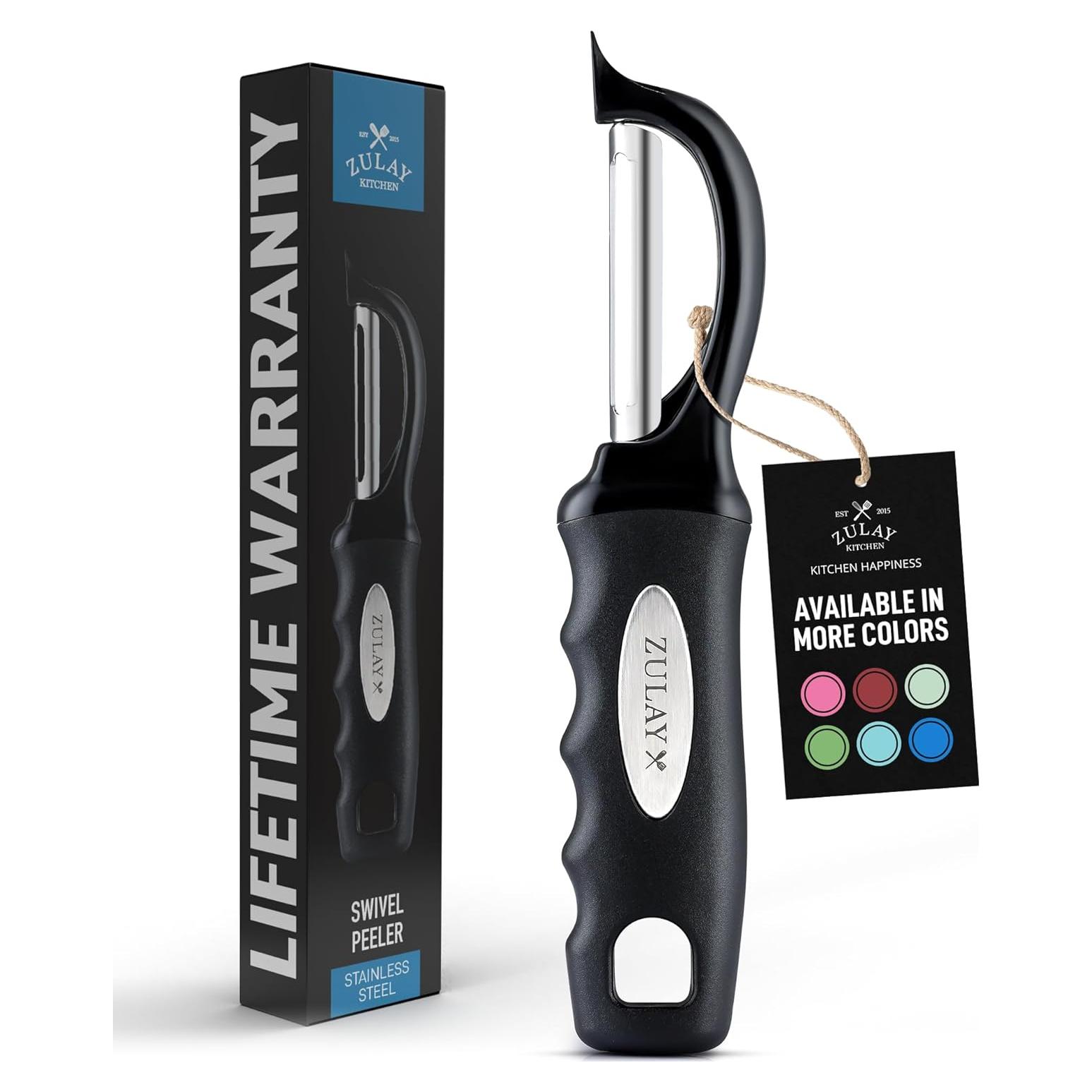 Pelador de Verduras Zulay Kitchen Giratorio Acero Inoxidable