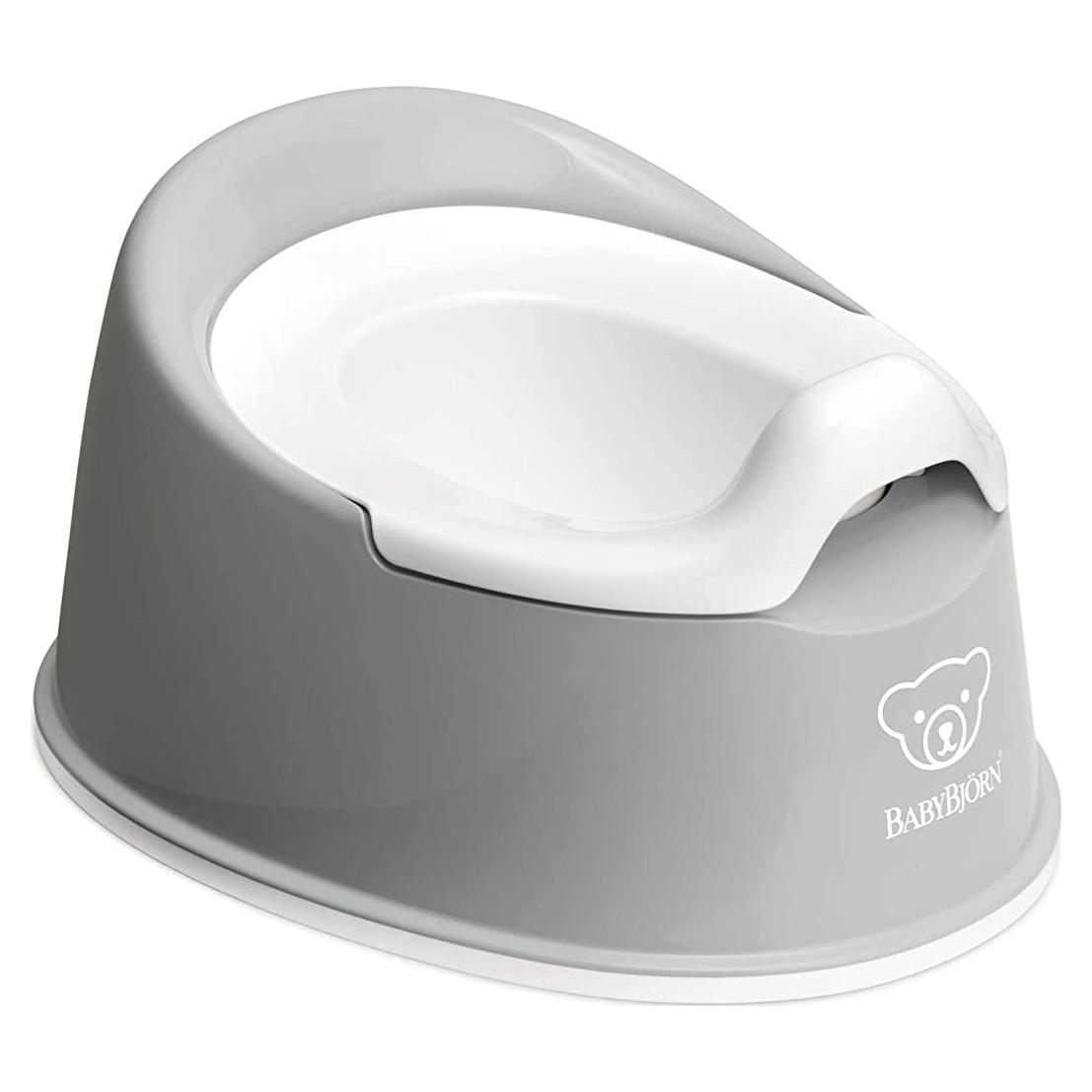 Orinal Compacto BabyBjorn Smart Potty Gris/Blanco 0.50 kg