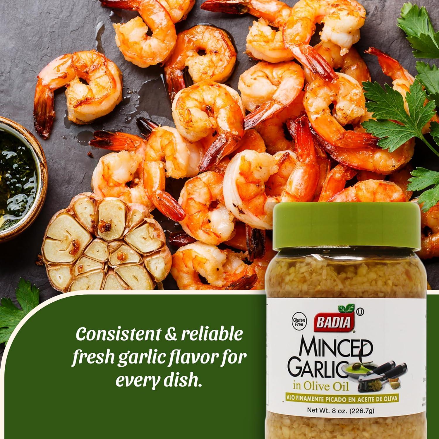 Badia Minced Garlic, 8 oz