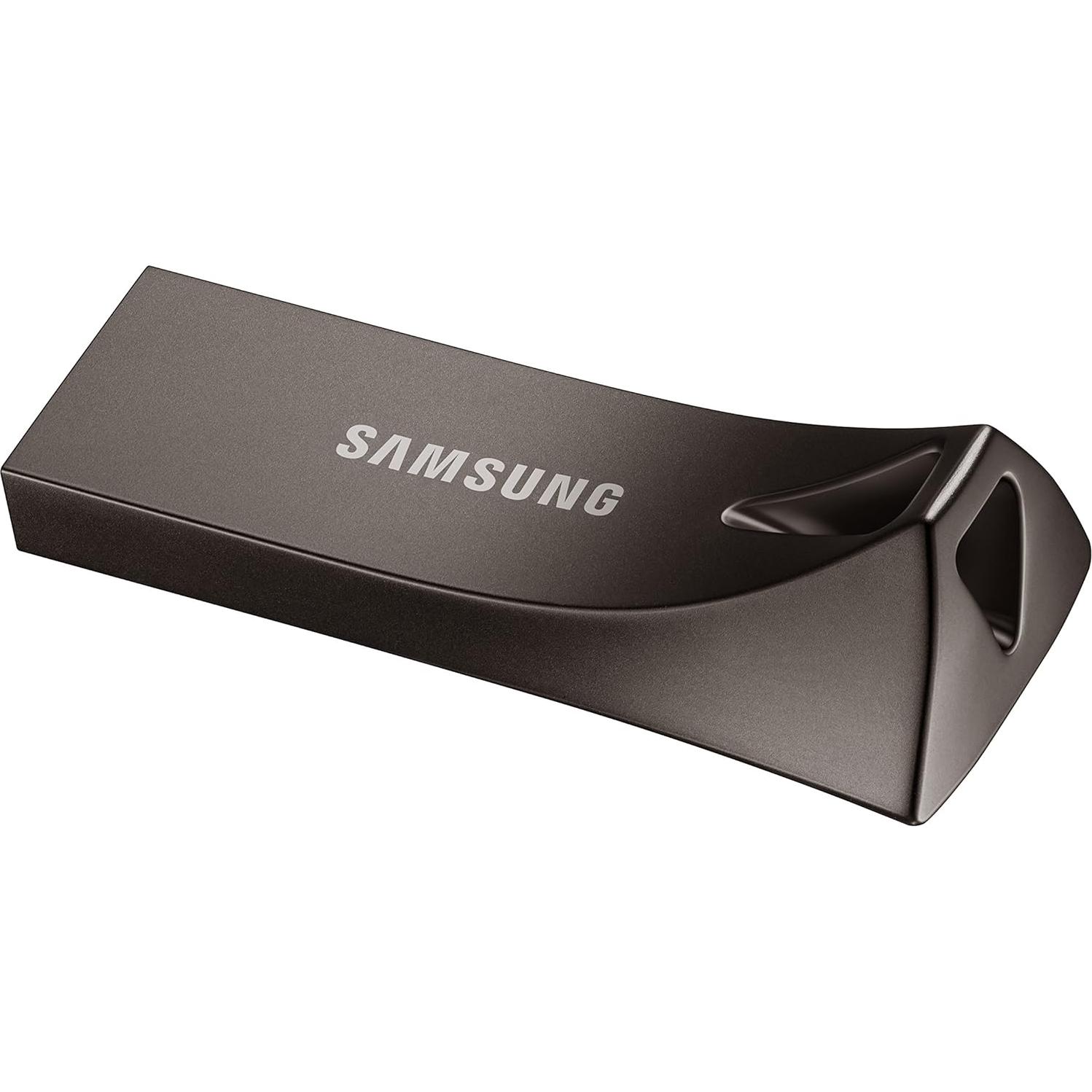 Samsung BAR Plus 64GB USB 3.1 Flash Drive 300MB/s Gris