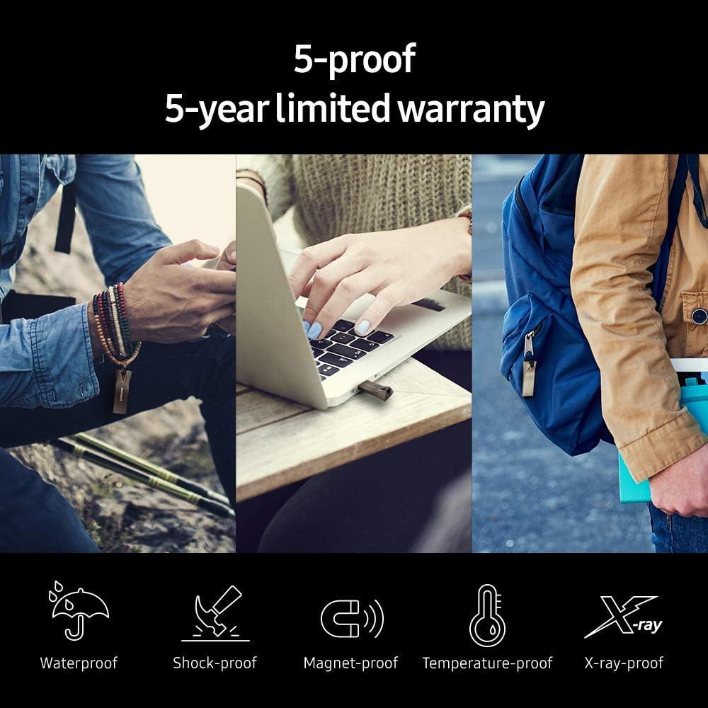 Samsung BAR Plus 64GB USB 3.1 Flash Drive 300MB/s Gris