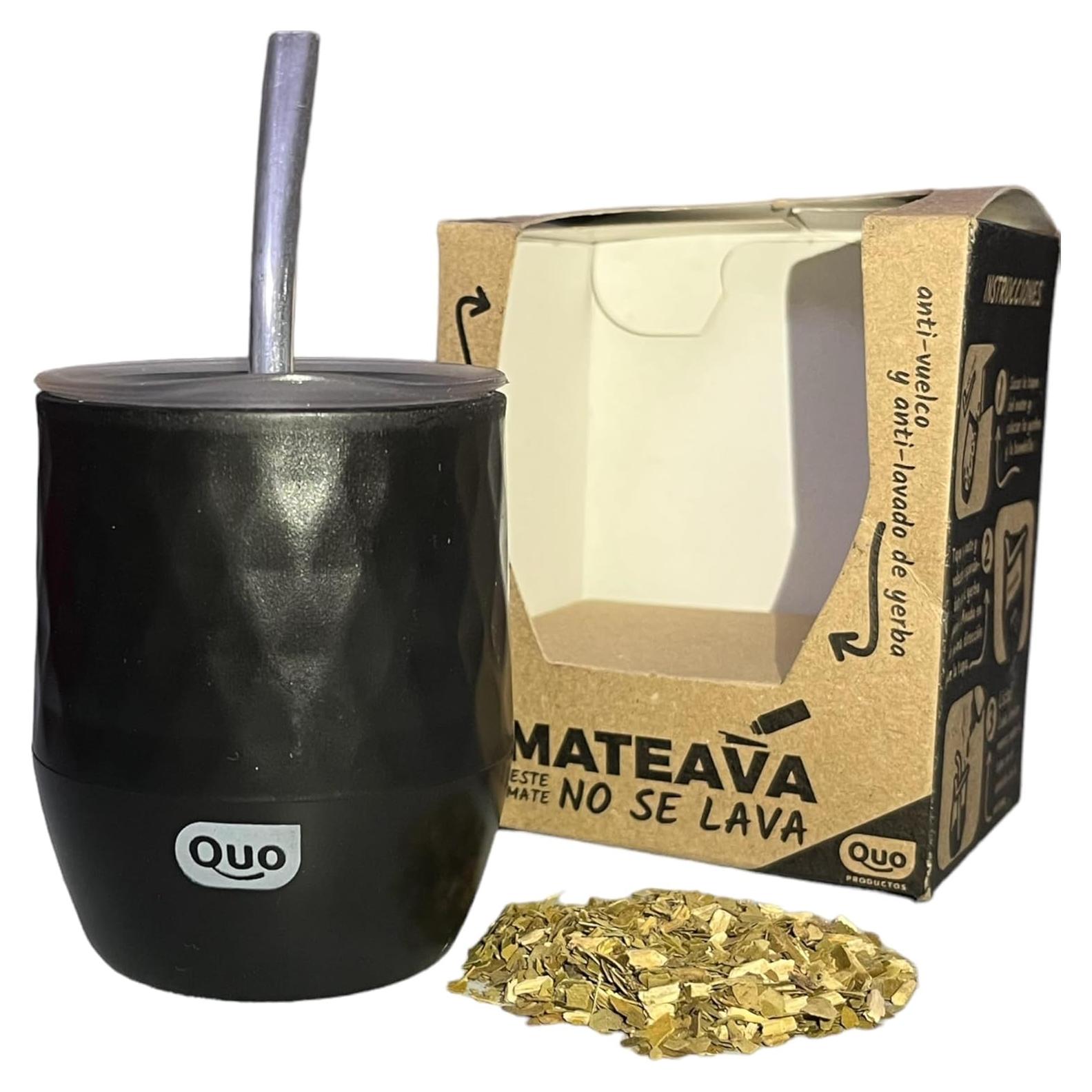Taza de Yerba Mate MATEAVA Acero Inoxidable Doble Pared