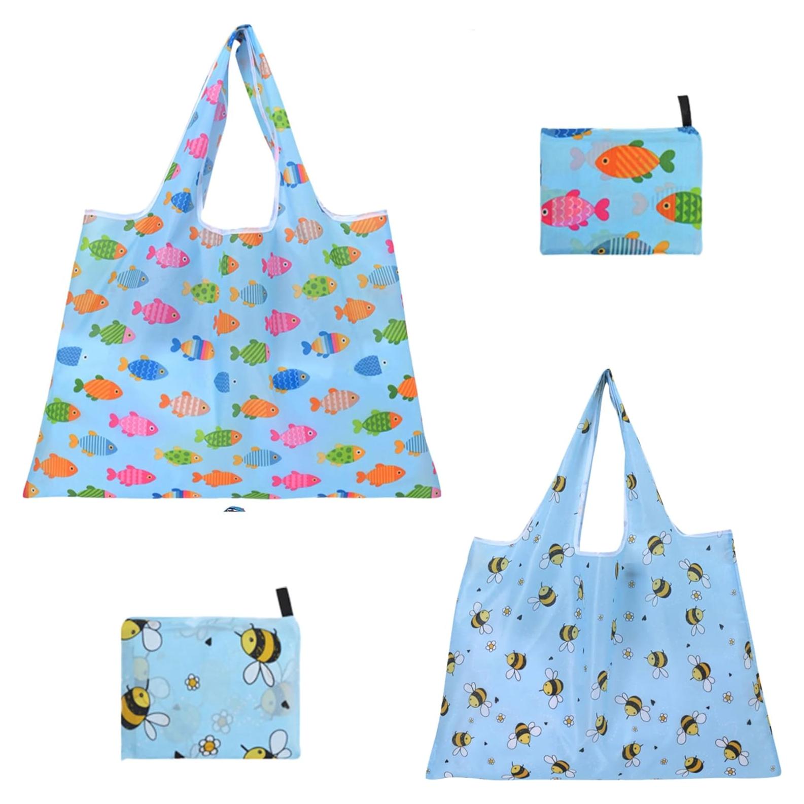 Bolsas de Compras Reutilizables Plegables 22.68 kg - 2 Unidades