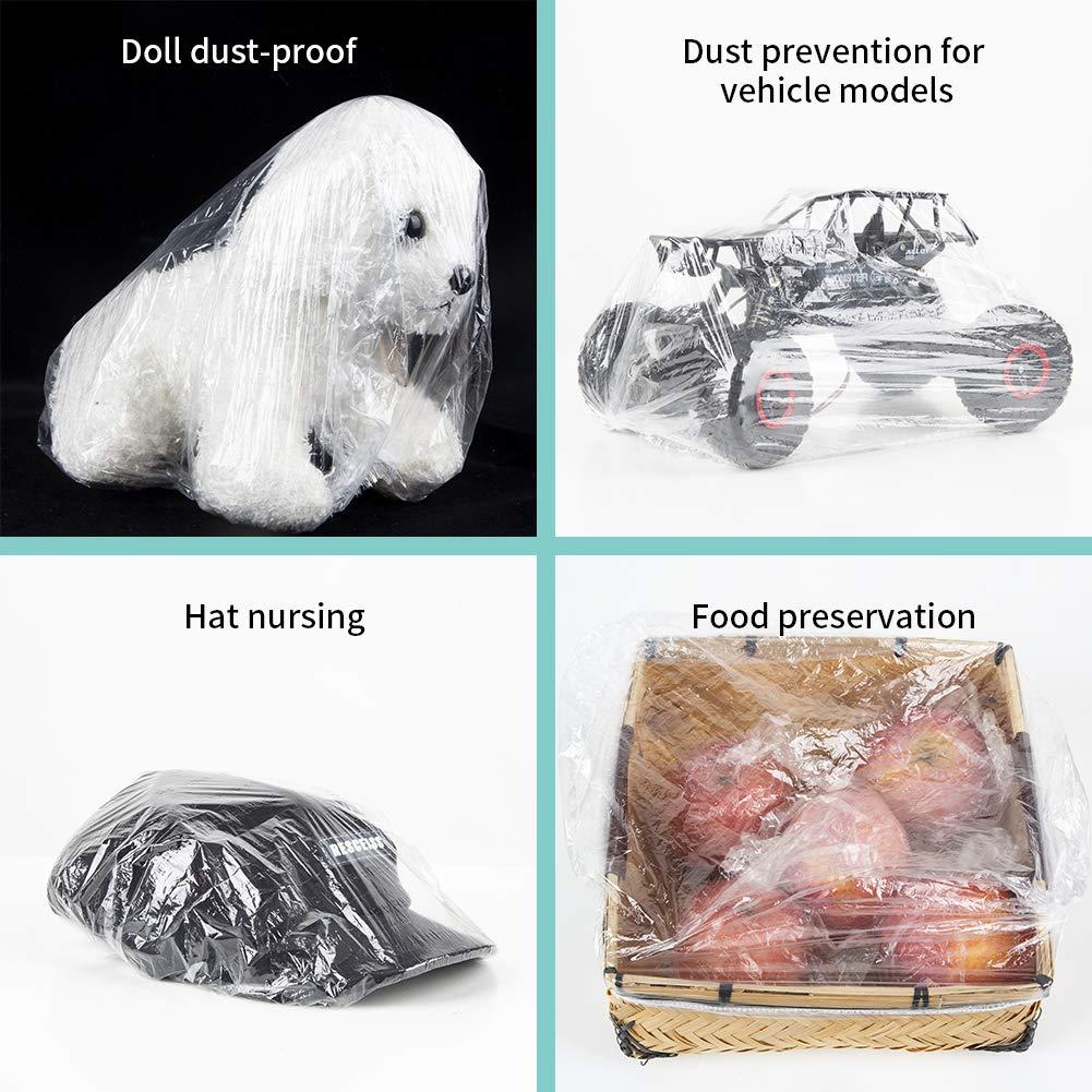 30 Gorras de Ducha Desechables AIDIQIU Impermeables 52cm