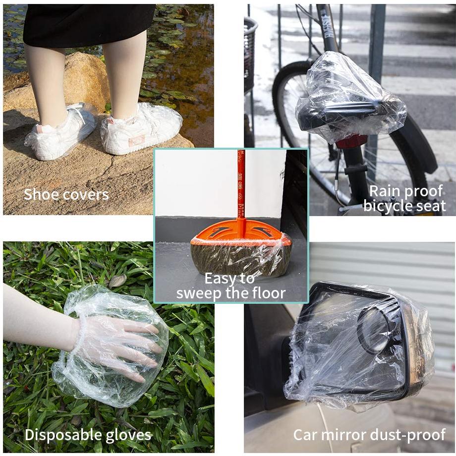 30 Gorras de Ducha Desechables AIDIQIU Impermeables 52cm