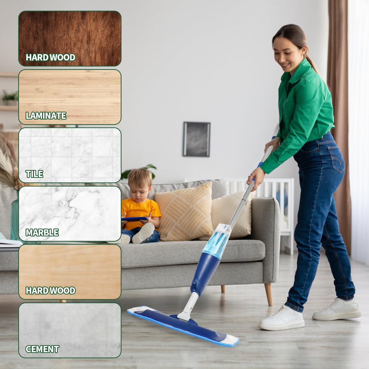 Paquete de 3 almohadillas de microfibra Bona 46.5x13.5cm