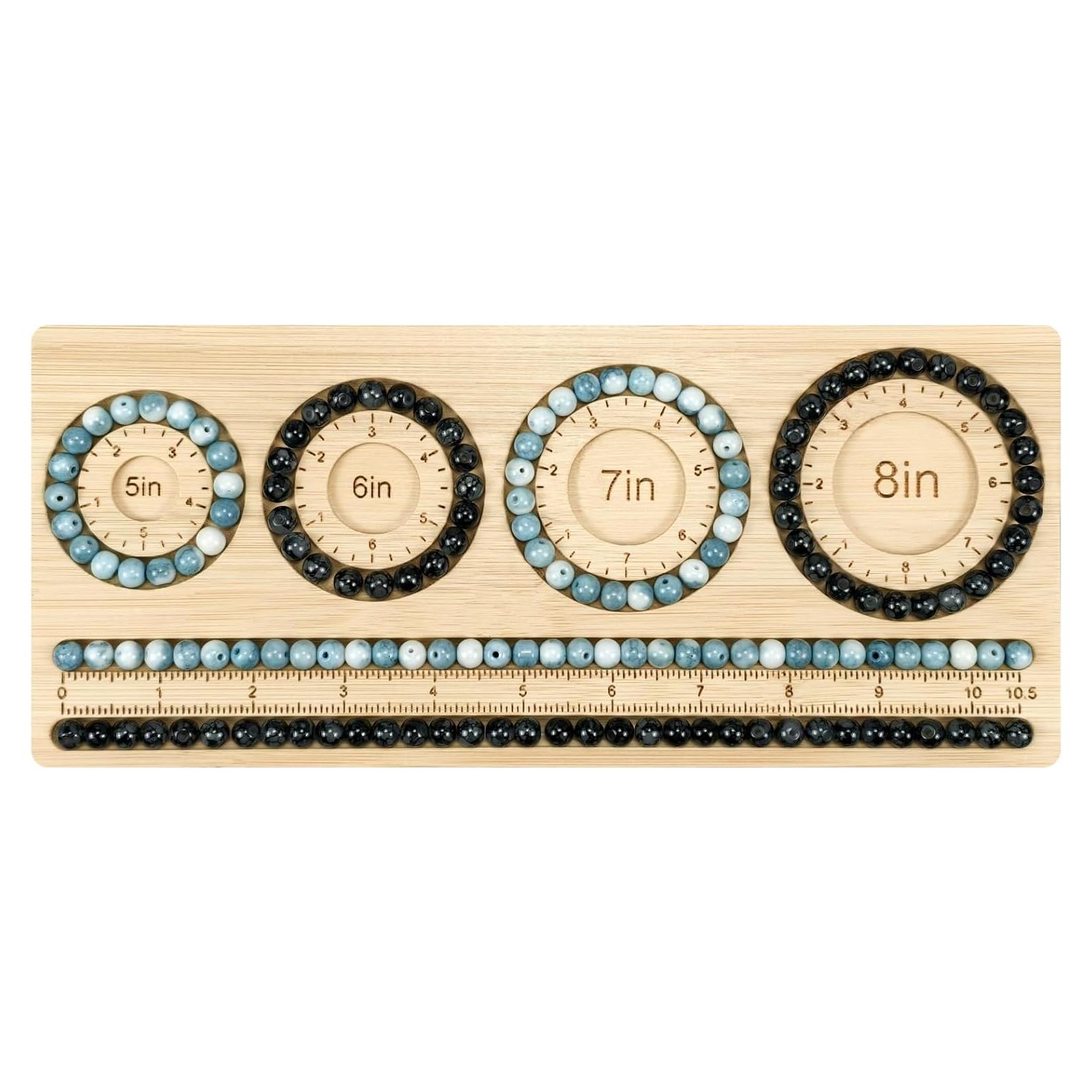 Tablero de Perlas Petoysoso de Bambú 29x12.7 cm para Joyería