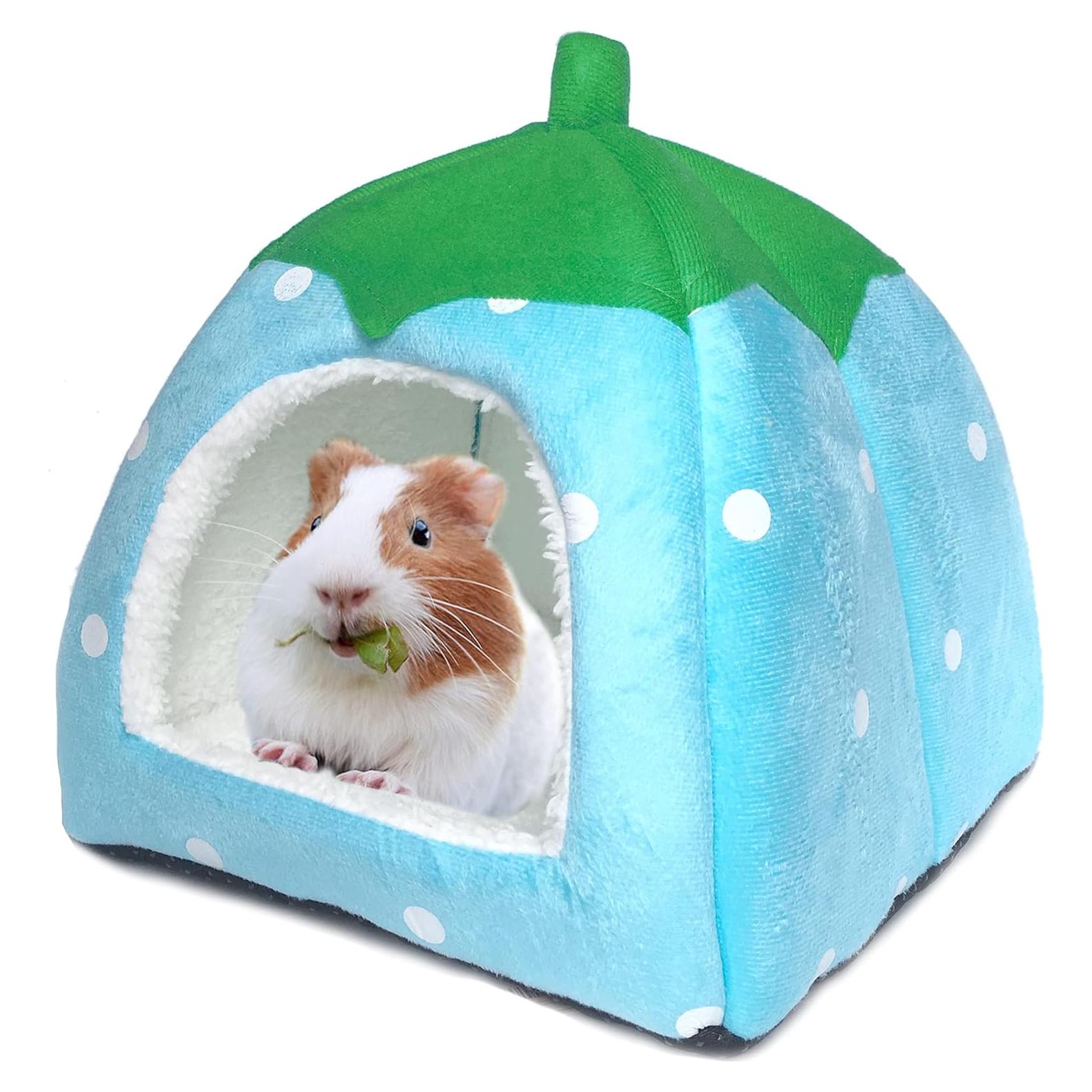 Cama Escondite para Mascotas Tierecare 26x26x24 cm Azul