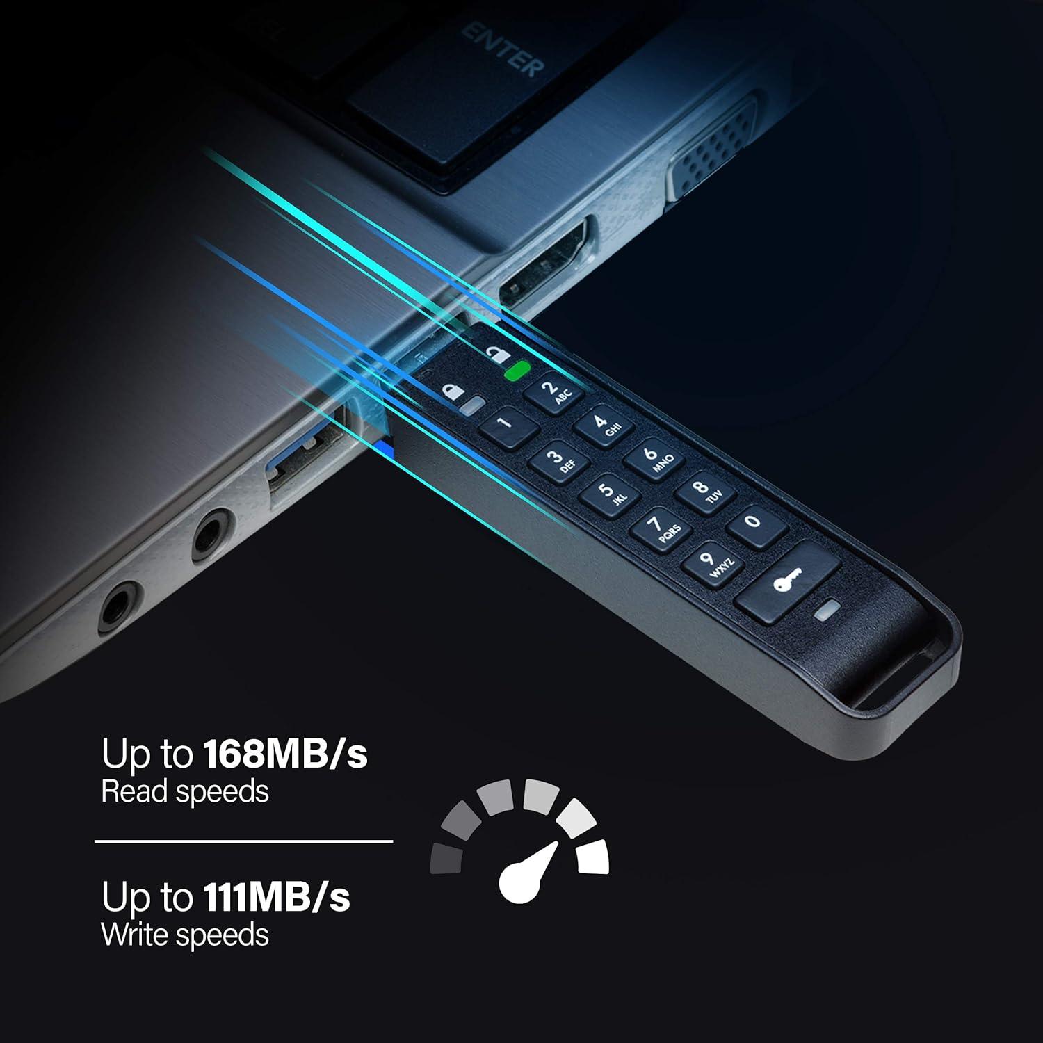 Unidad Flash Segura iStorage datAshur Personal2 32GB Cifrada