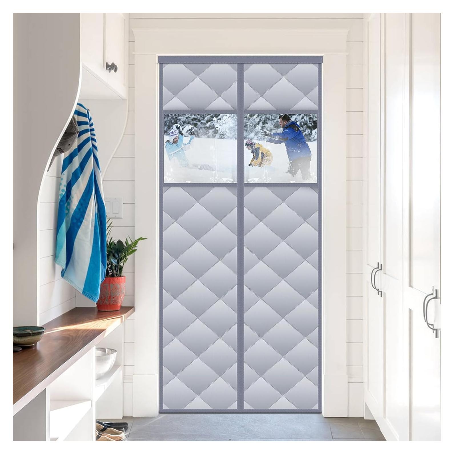 Cortina de Puerta Aislante Magnética Veanusiver 91x208 cm