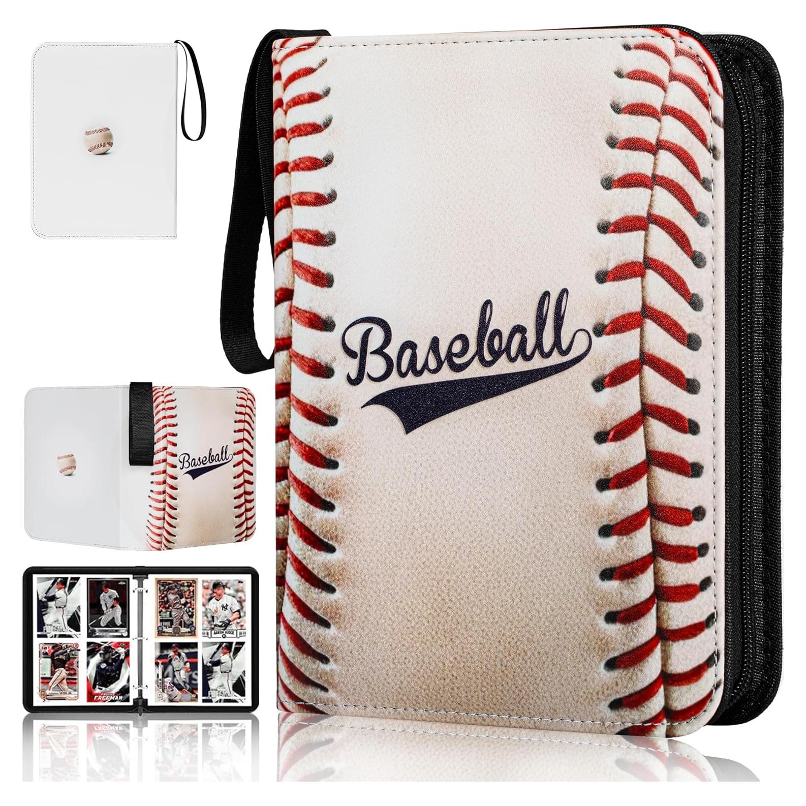 Carpeta de Tarjetas de Béisbol RONMONG 440 Bolsillos Portátil