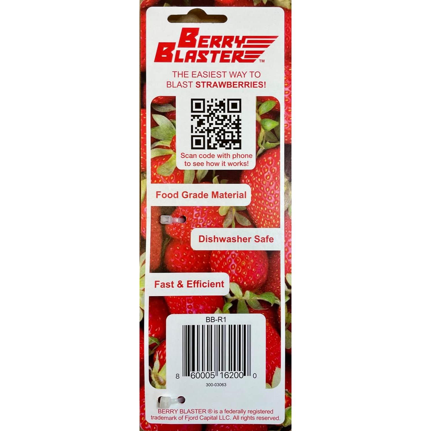 Removedor de Corazón de Fresa Berry Blaster 2-Pack