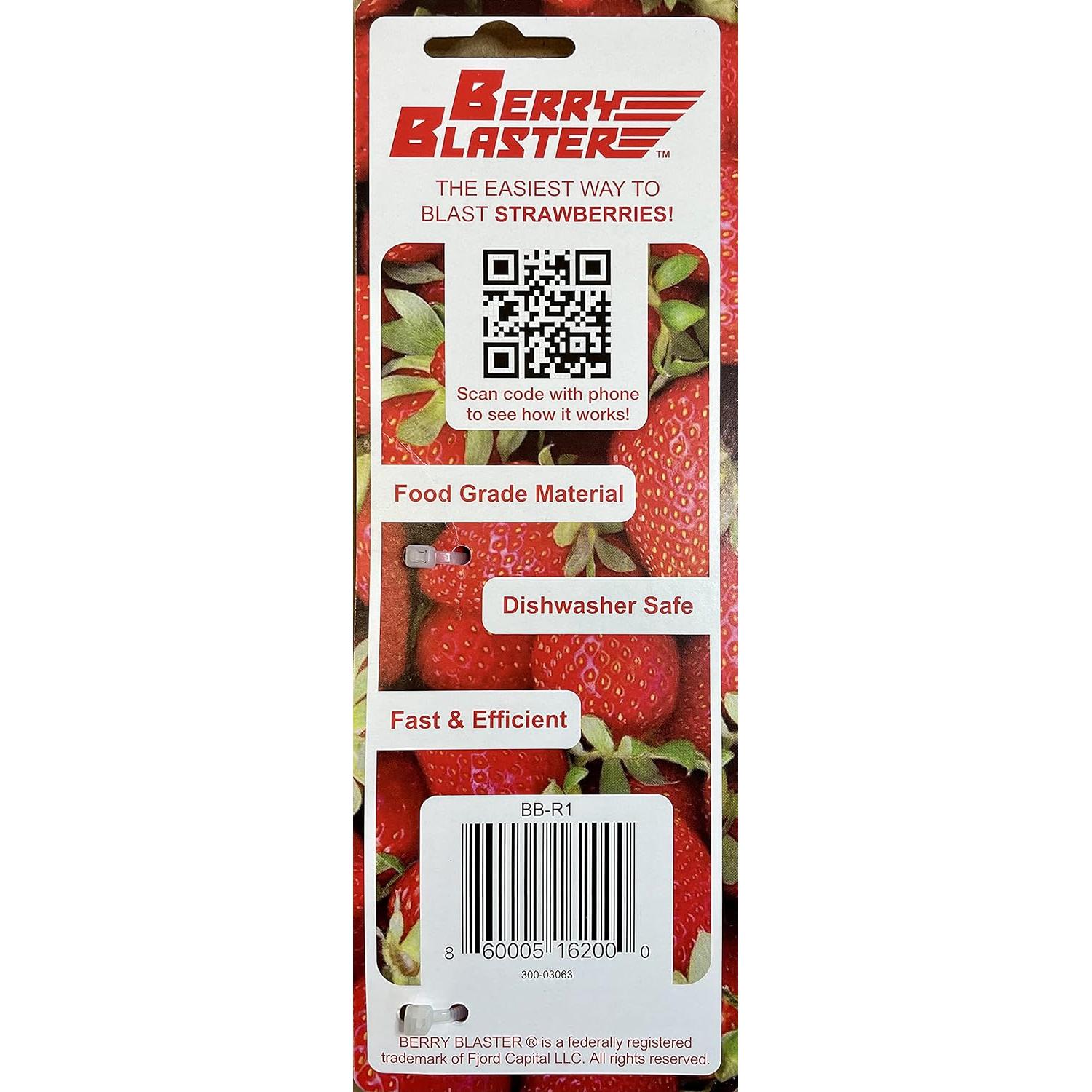 Removedor de Corazón de Fresa Berry Blaster 2-Pack