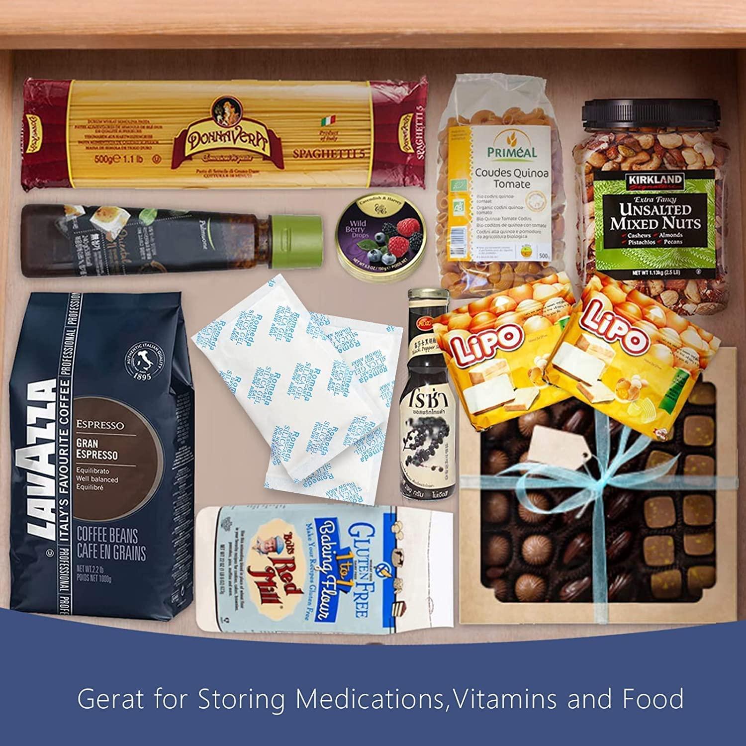 15 Paquetes de Gel de Silica 20g Romeda - Deshidratante Seguro