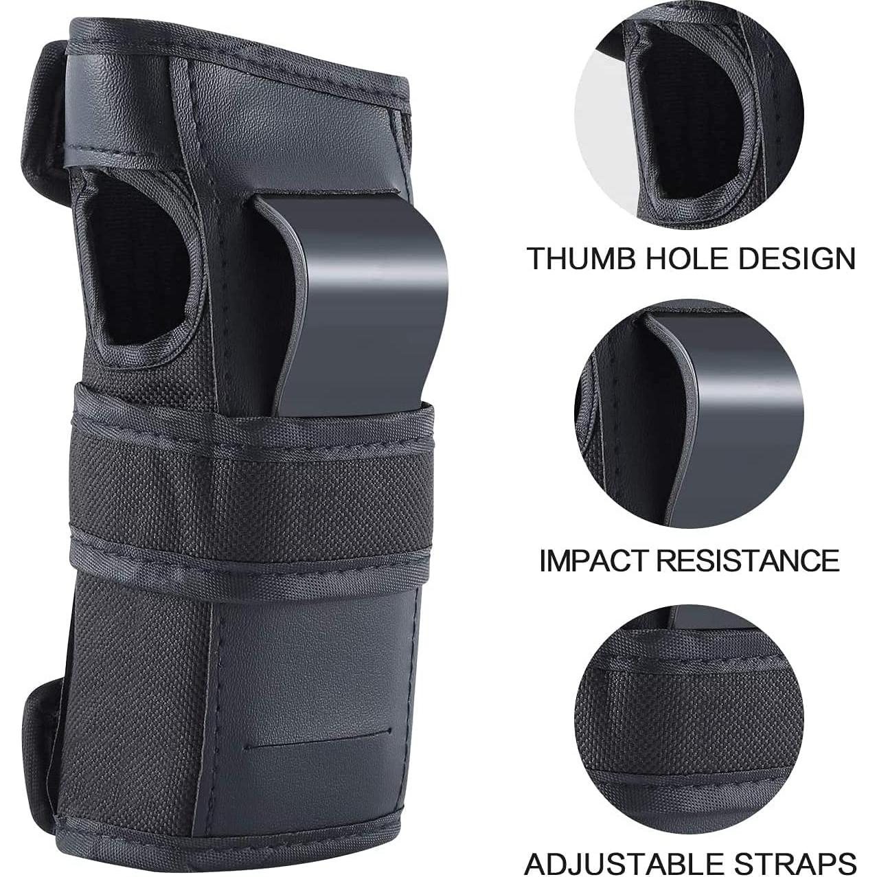 Conjunto de Protección Banzk para Patinaje Negro S/M/L/XL