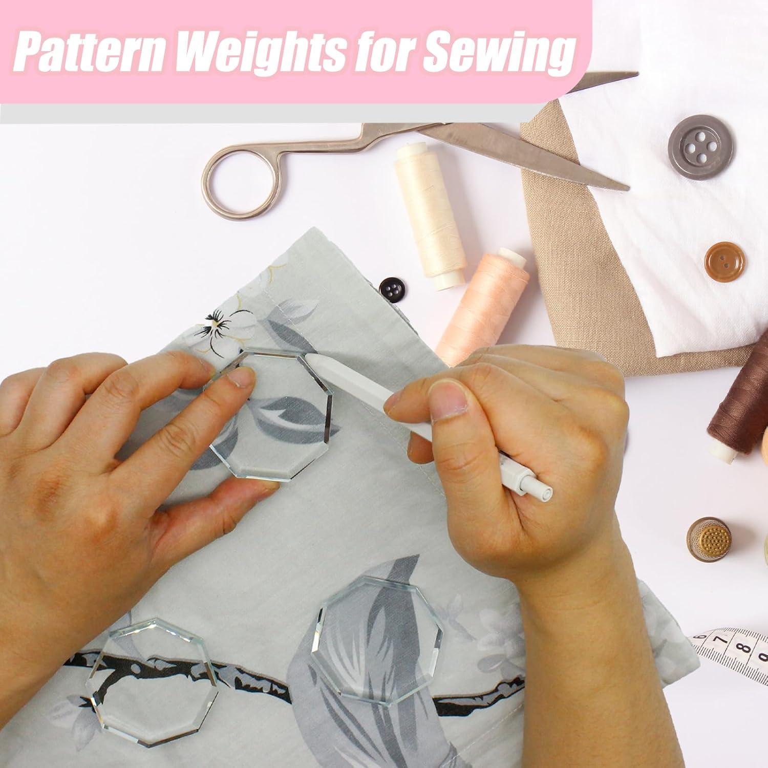 Pesas de vidrio para costura MYRIONT - 4 piezas 60g