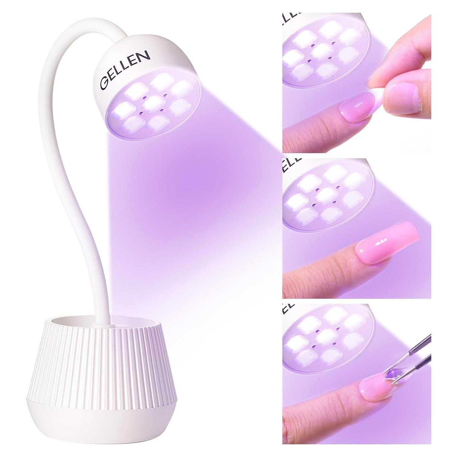 Lámpara UV Gellen 24W Inalámbrica para Uñas de Gel