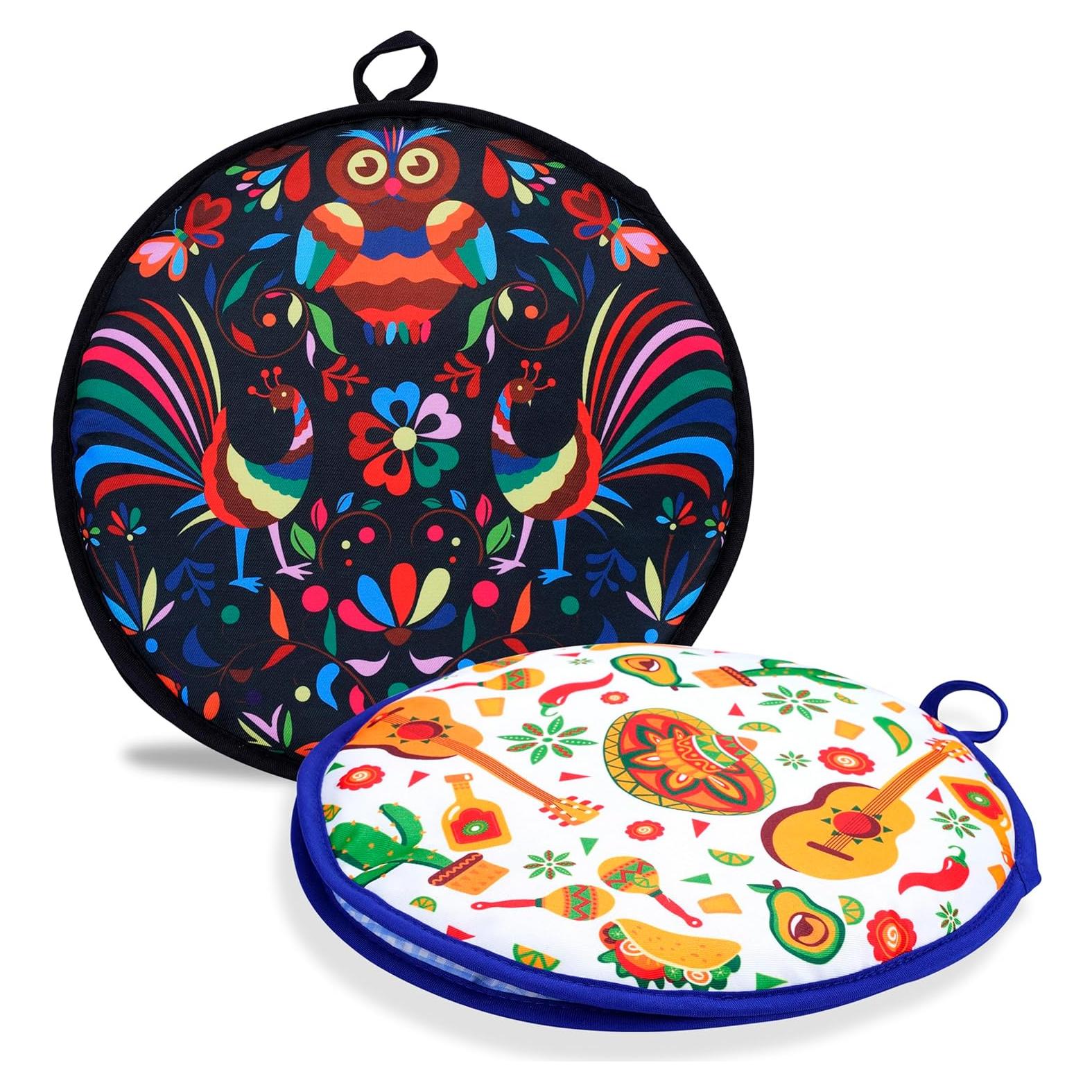 Calentador de Tortillas Eichzer 30 cm 2 Pcs Aislante Microondas