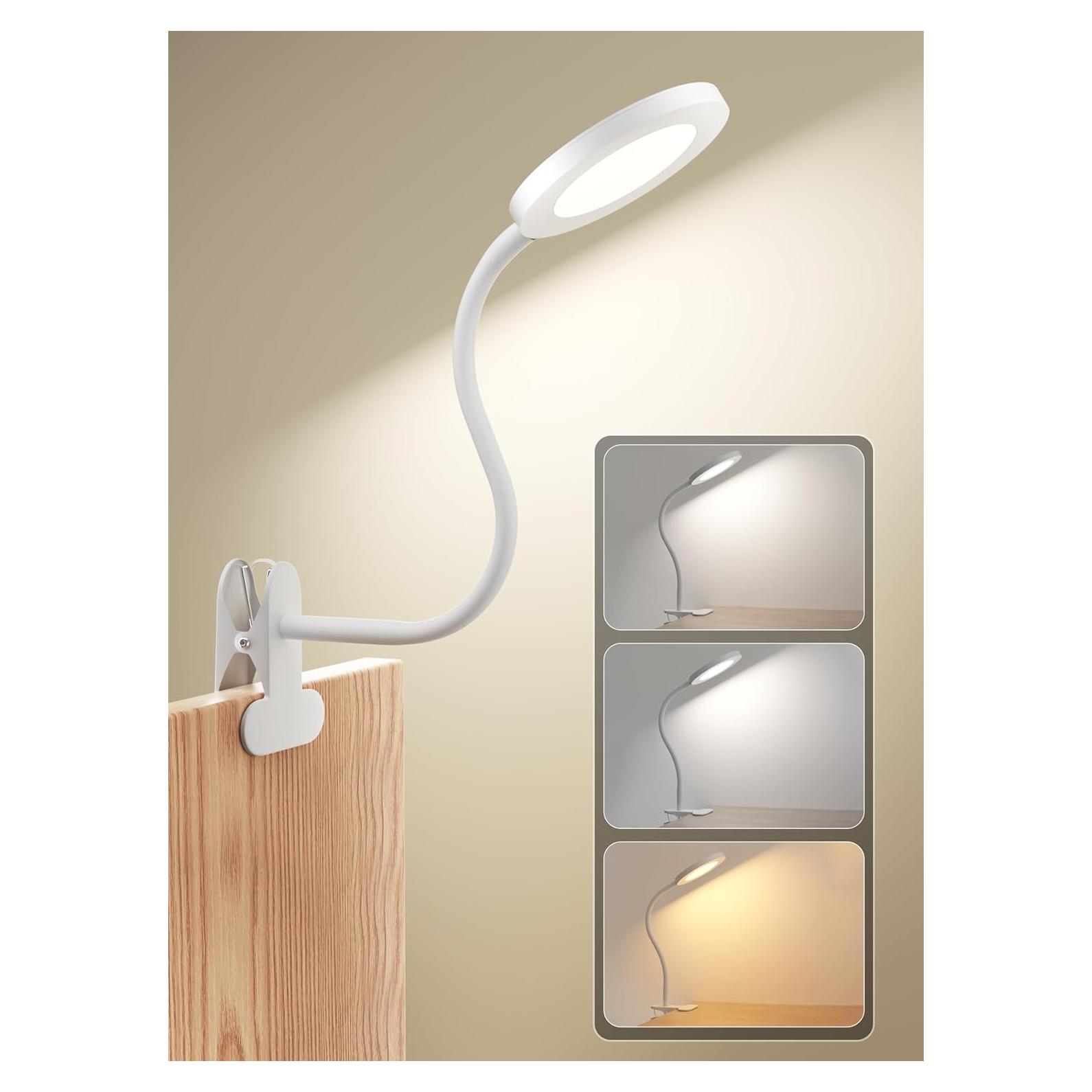 Lámpara de Clip LED Deeloop CL-HT6102C-W 450LM Regulable