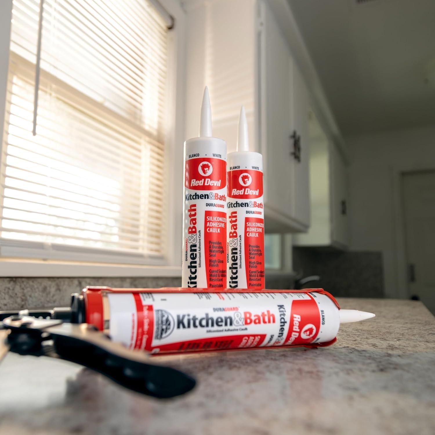 Sellador y Masilla Acrílica Red Devil 040520 155.9 g Color Galleta