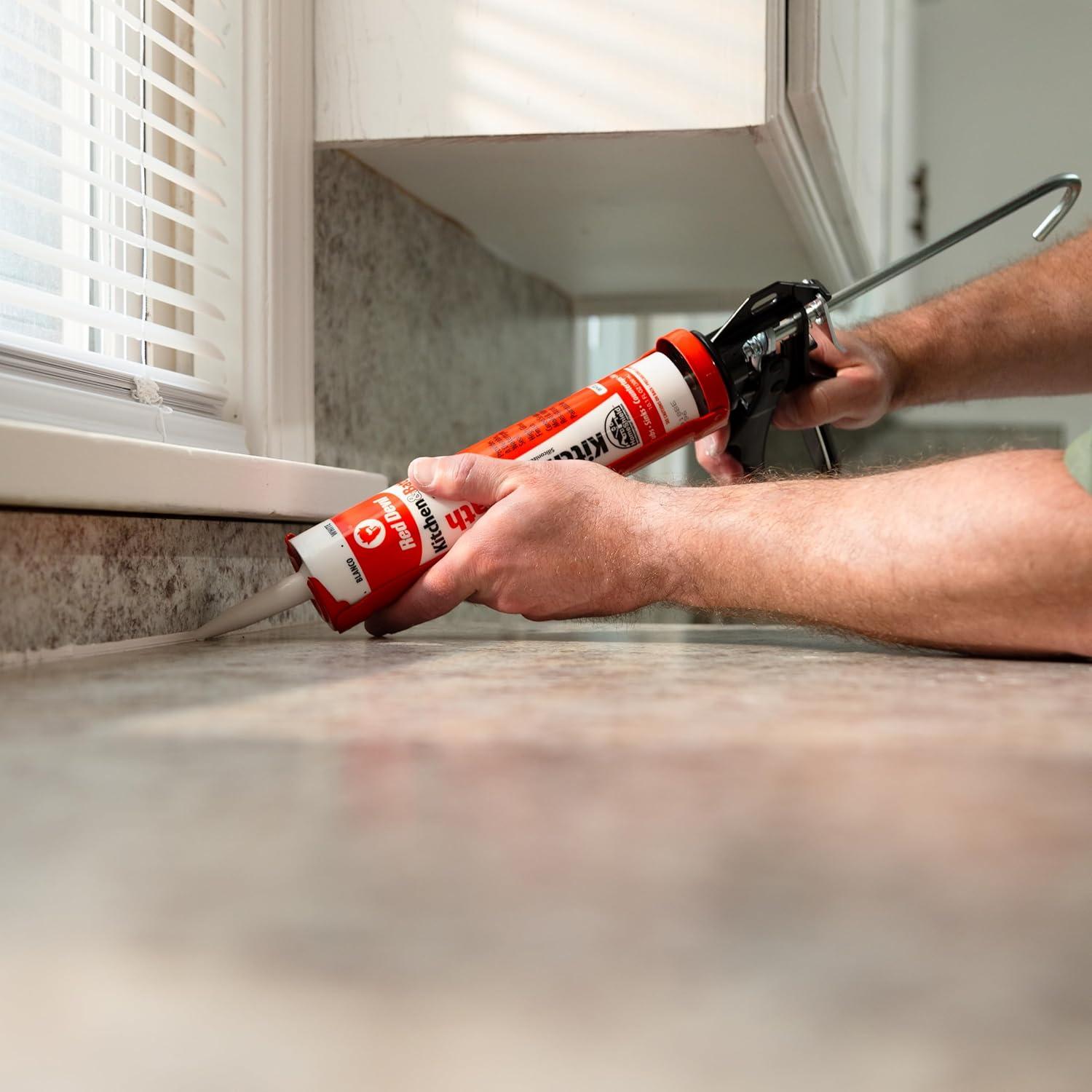 Sellador y Masilla Acrílica Red Devil 040520 155.9 g Color Galleta