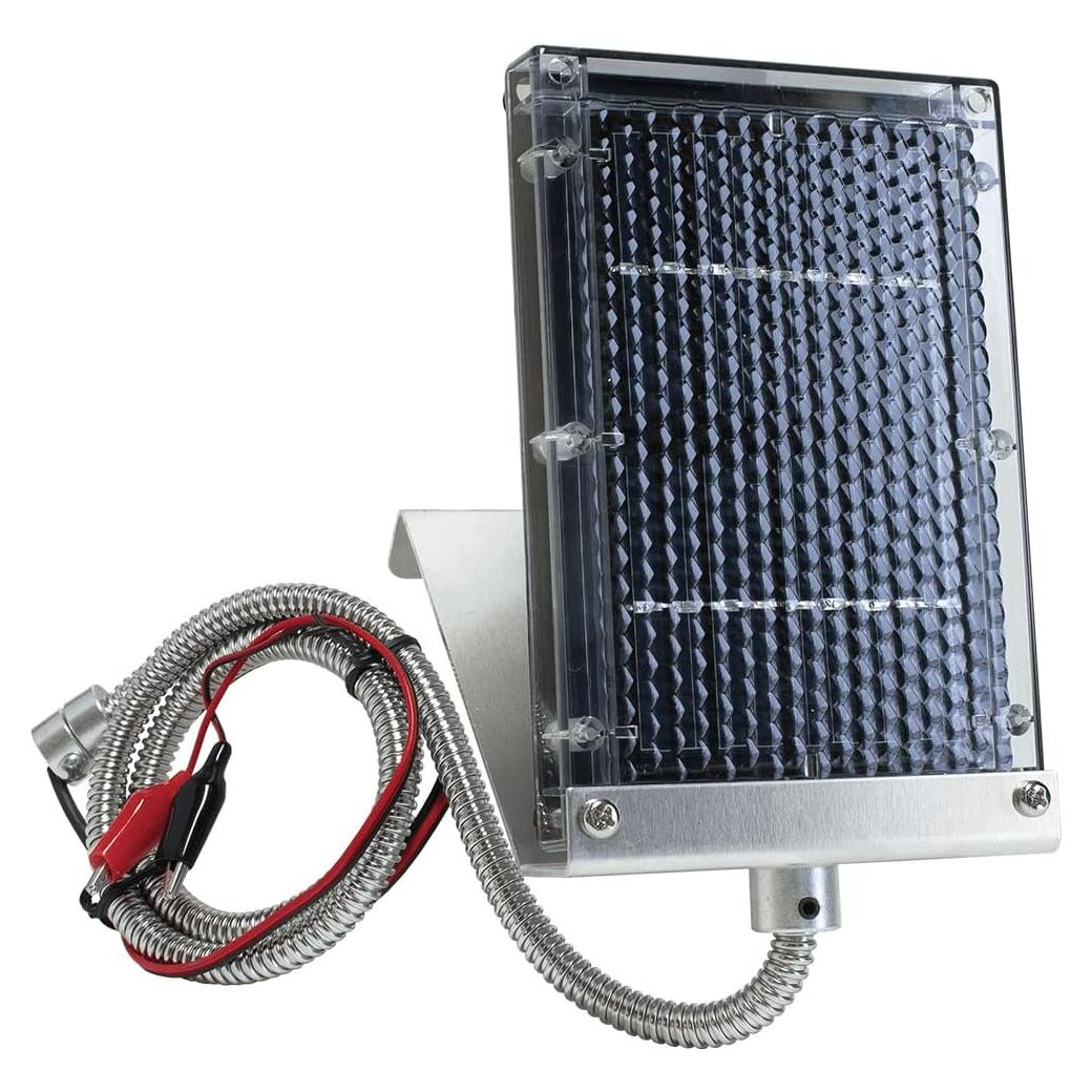 Cargador Solar Edrenaline Wildgame 6V para Alimentador Ciervos