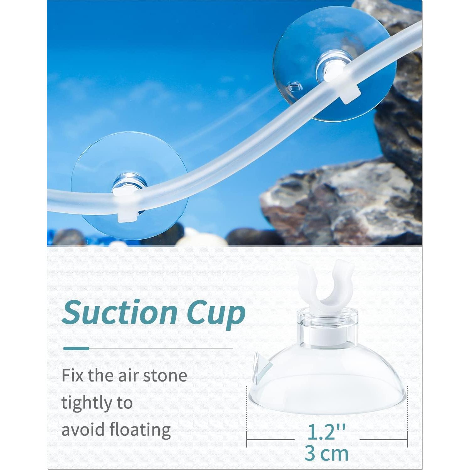 Difusor de Burbujas Pawfly 4" Gris para Acuario - Paquete de 2