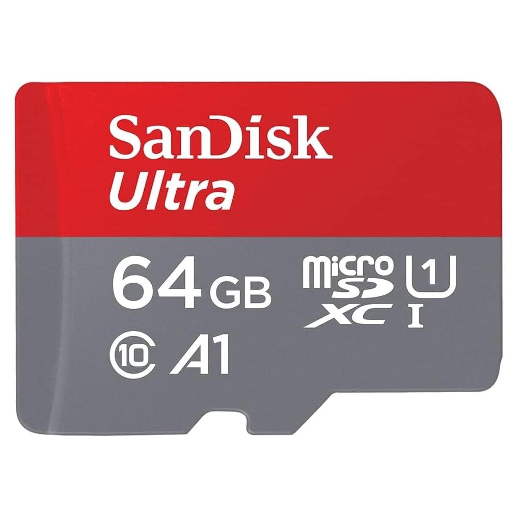 Tarjeta de Memoria SanDisk 64GB Ultra microSDXC UHS-I 120MB/s