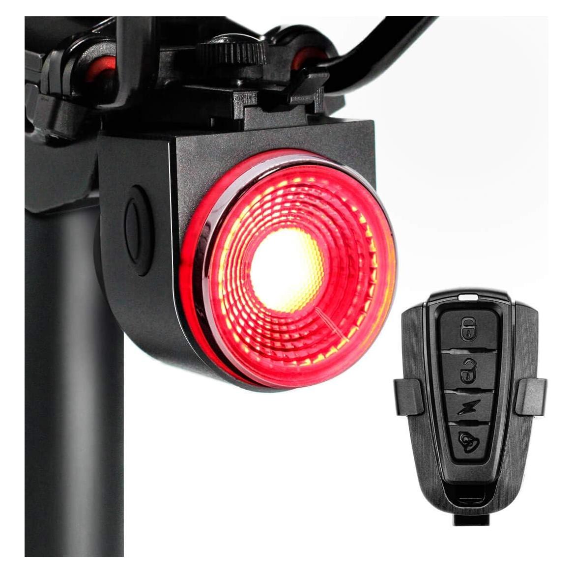 Luz Trasera Inteligente PADONOW Q4 LED Recargable USB 60 Lumen