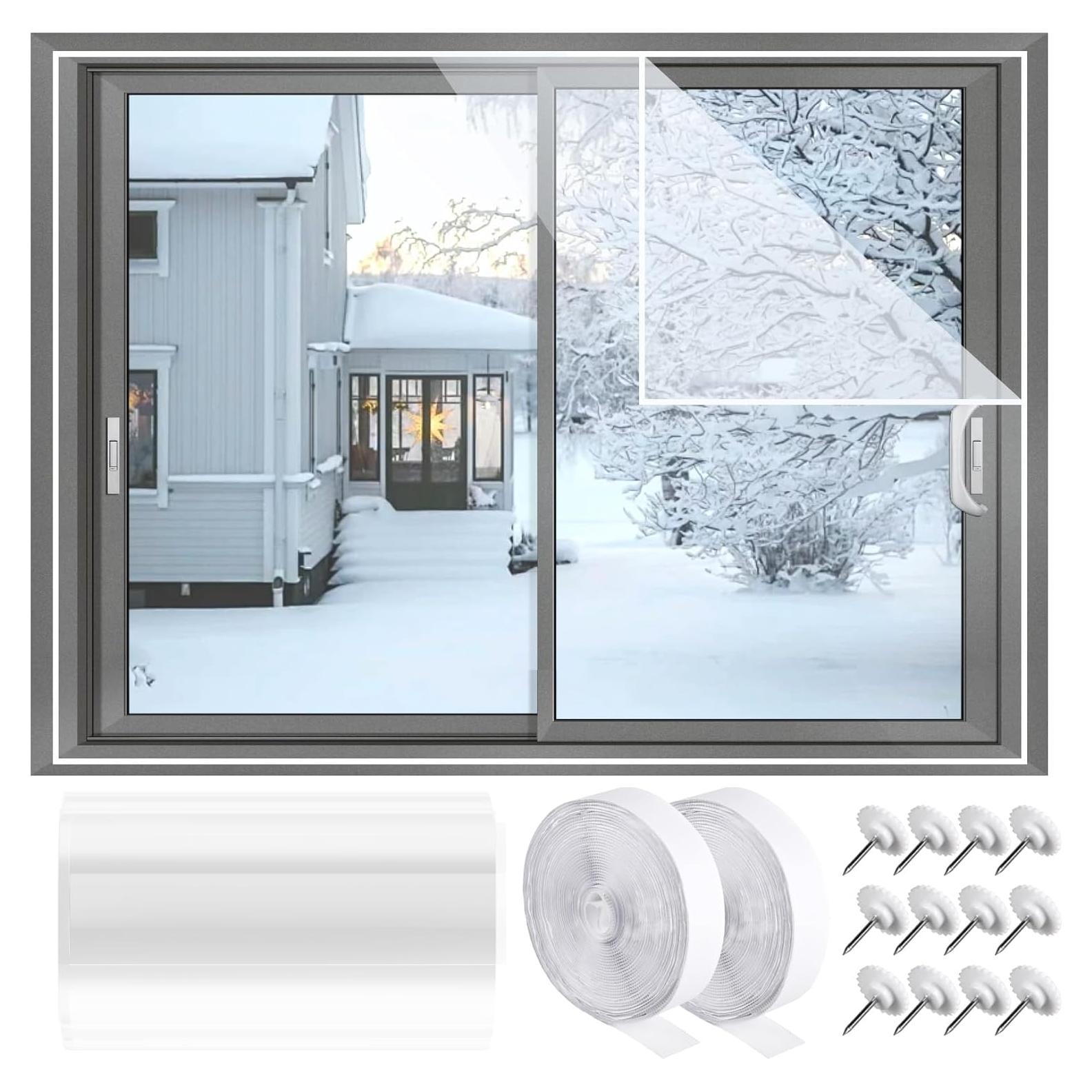 Kit Aislamiento Ventanas 120x500cm FIFIFO con Correas y Chinchetas