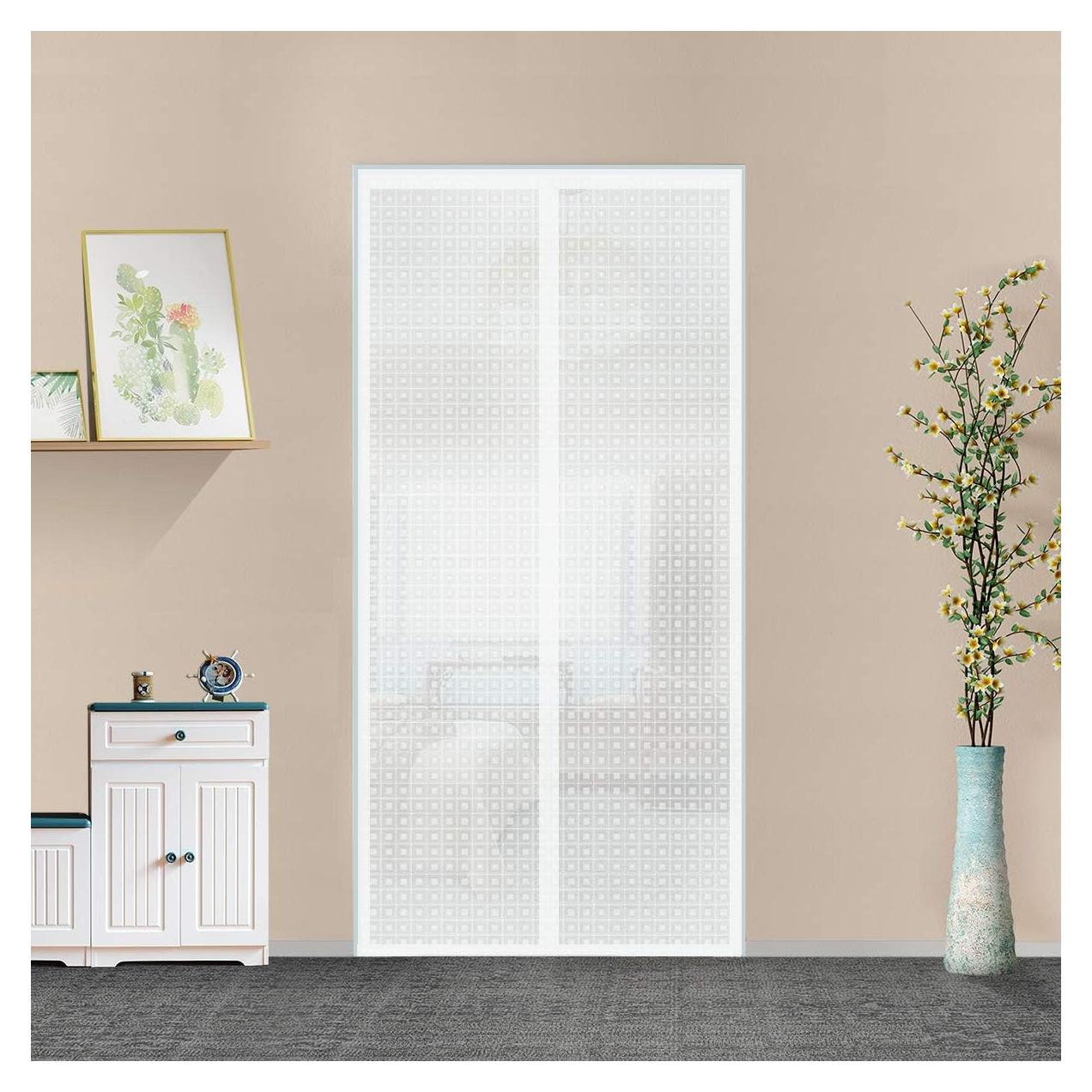 Cortina Aislante Magnética SANJIANKER 86.36x203.2 cm Blanca