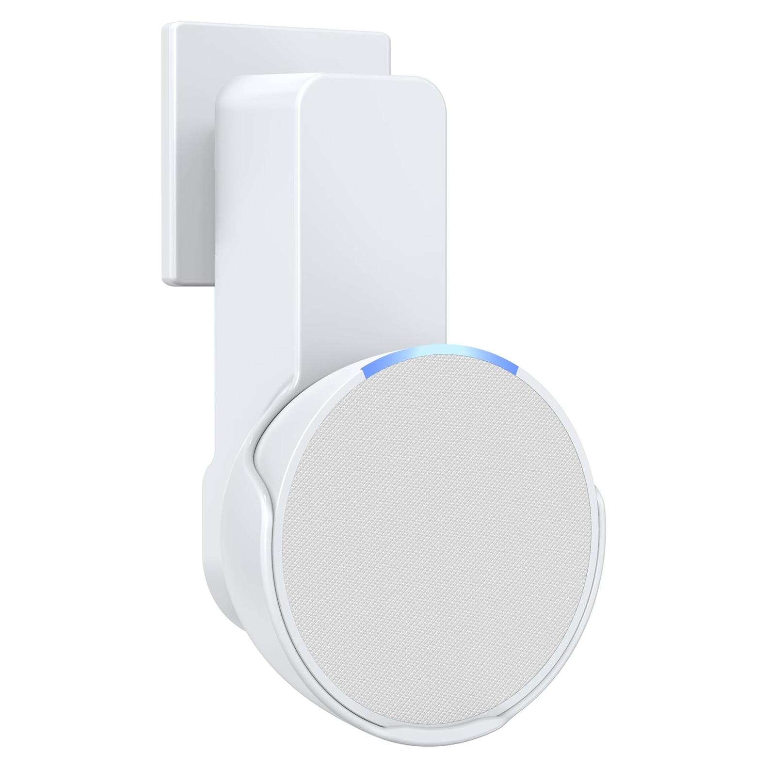 Soporte de Pared Maxonar para Echo Pop - Blanco, Sin Taladros