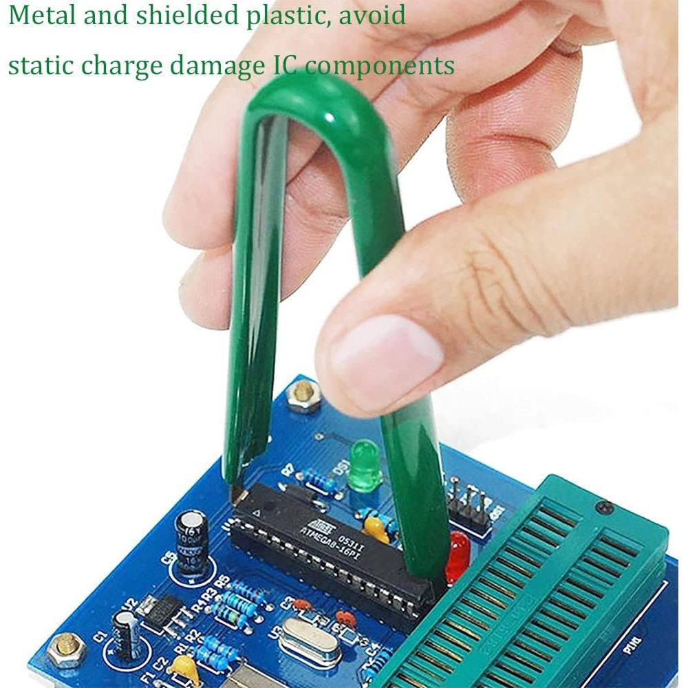 Extractor de Chips Antiestático Utoolmart 3 Pcs Acero Inoxidable