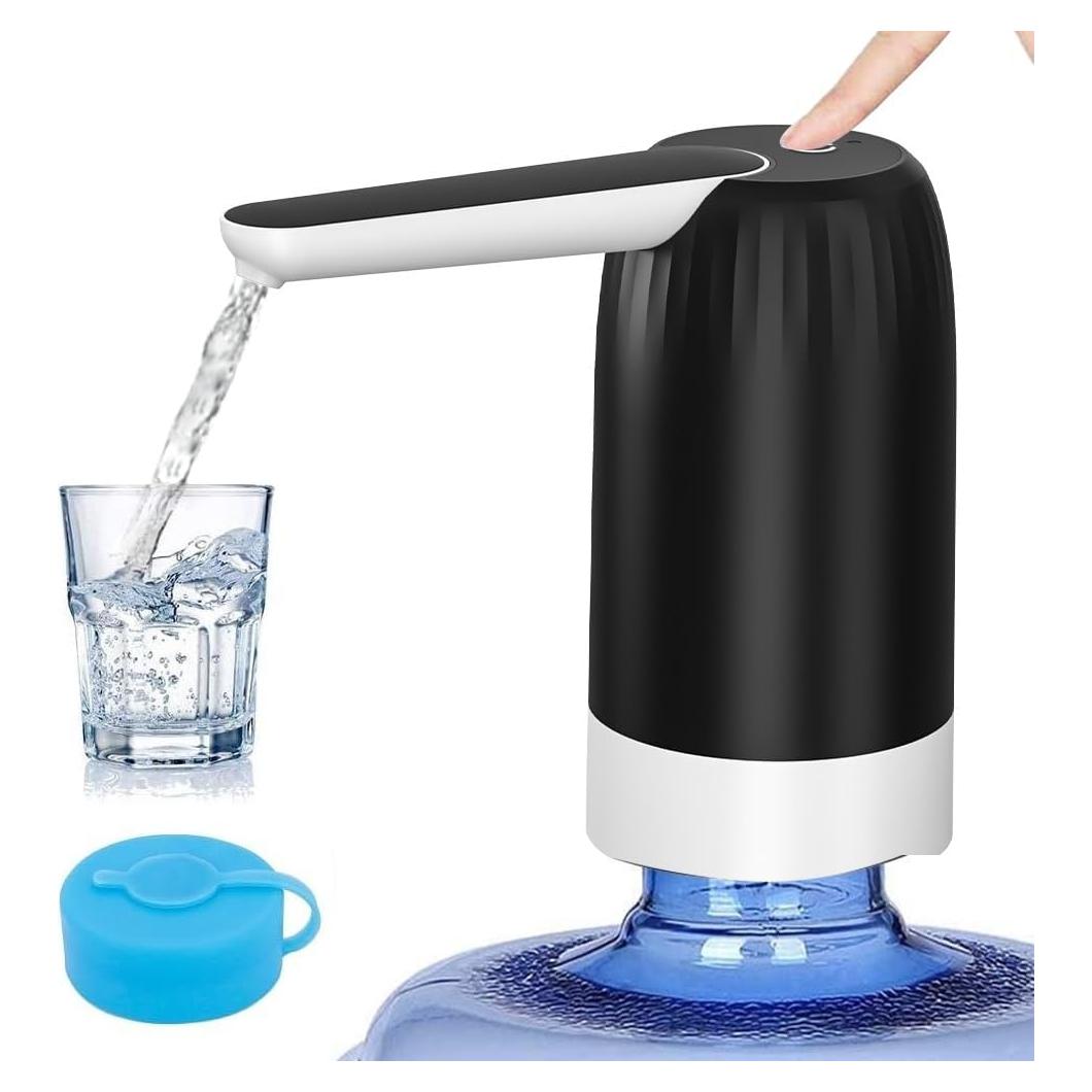 Dispensador de Agua Eléctrico Myvision 5 Galones USB - Negro