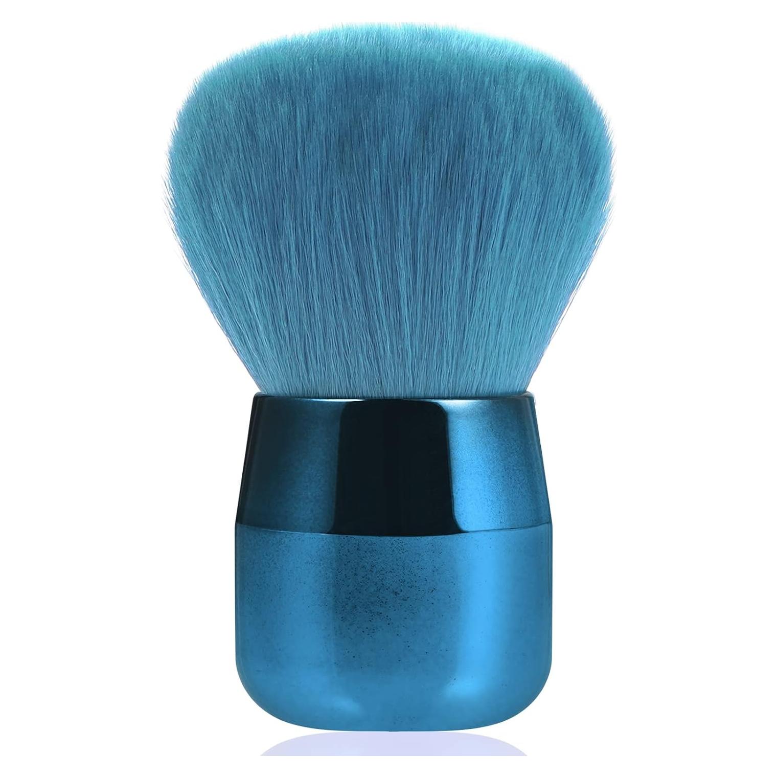 Cepillo Removedor de Polvo para Uñas Vaincre Azul - Suave y Eficaz