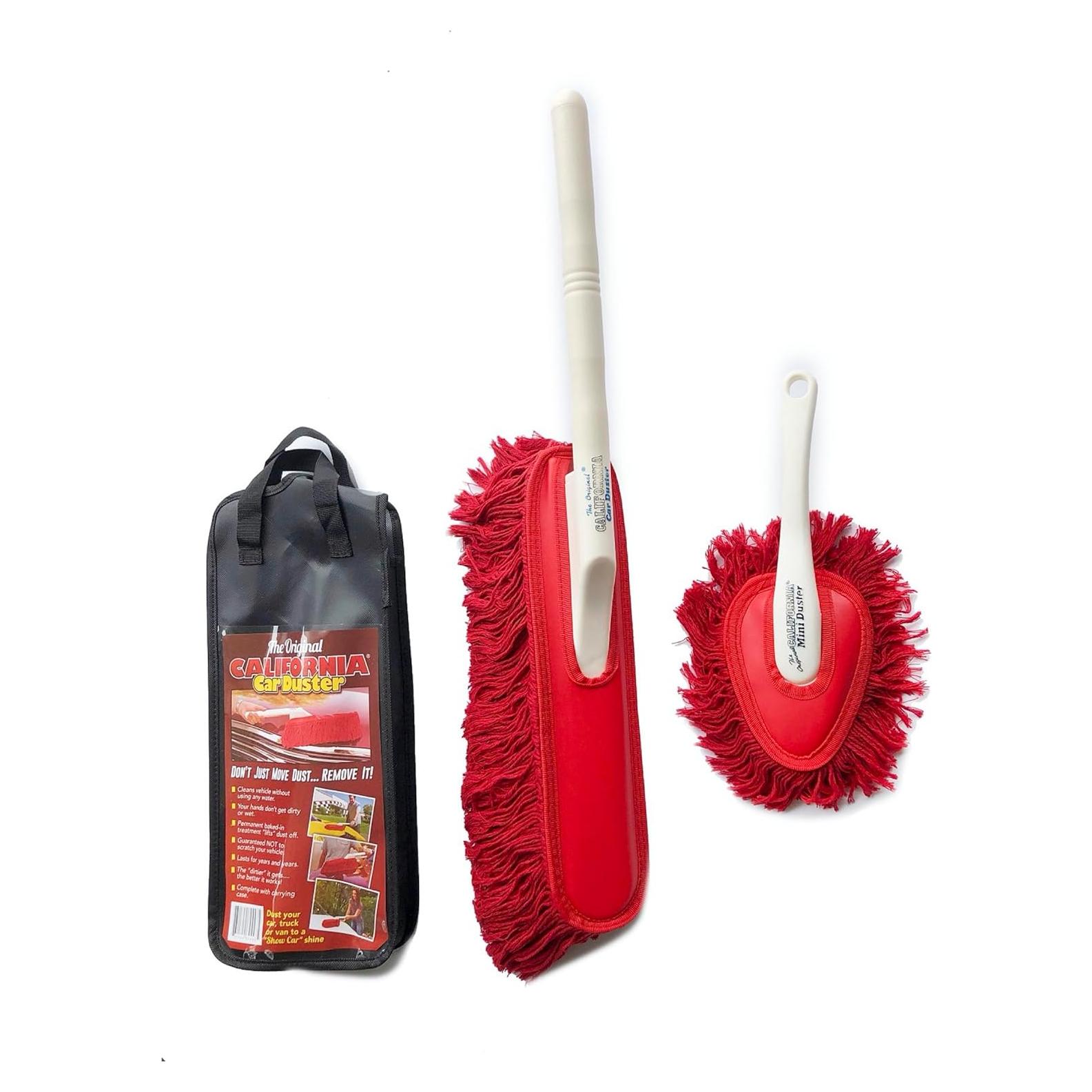 Kit de Detalle Duster de Coche California 62445 Algodón Rojo