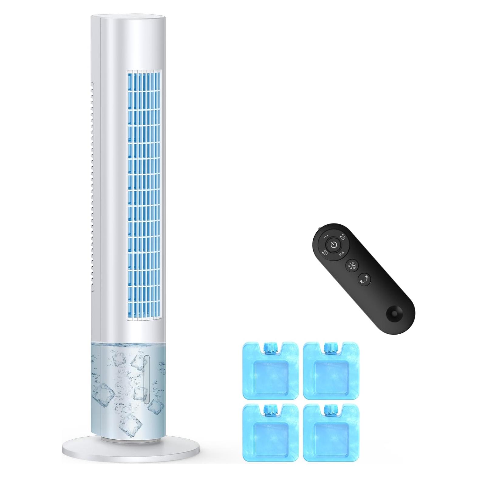 Enfriador de Aire Evaporativo MYICY TS03Y 3 en 1 35" 300 CFM