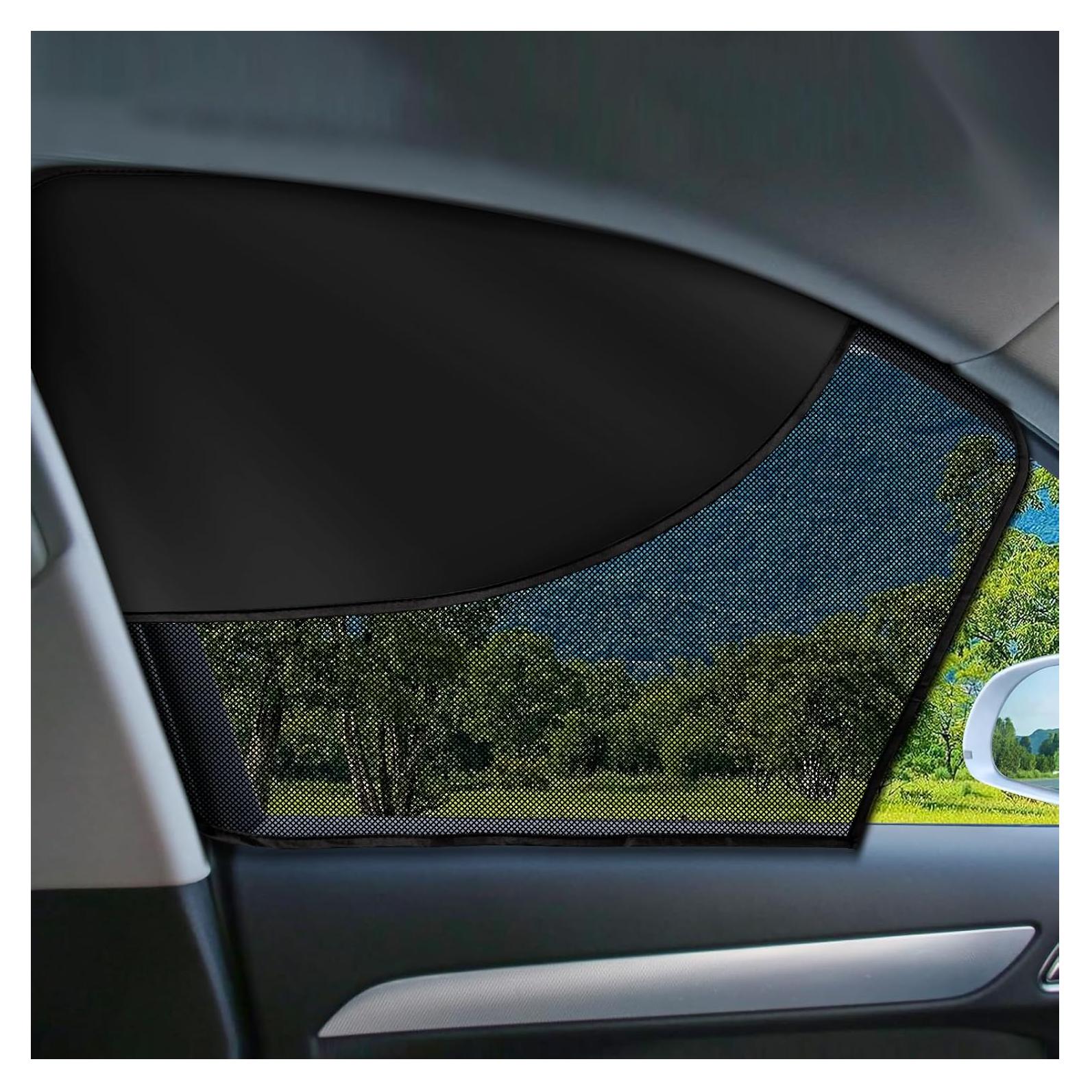 Sombrillas Magnéticas LSTRAGY para Ventanas de Coche - 2 Pcs