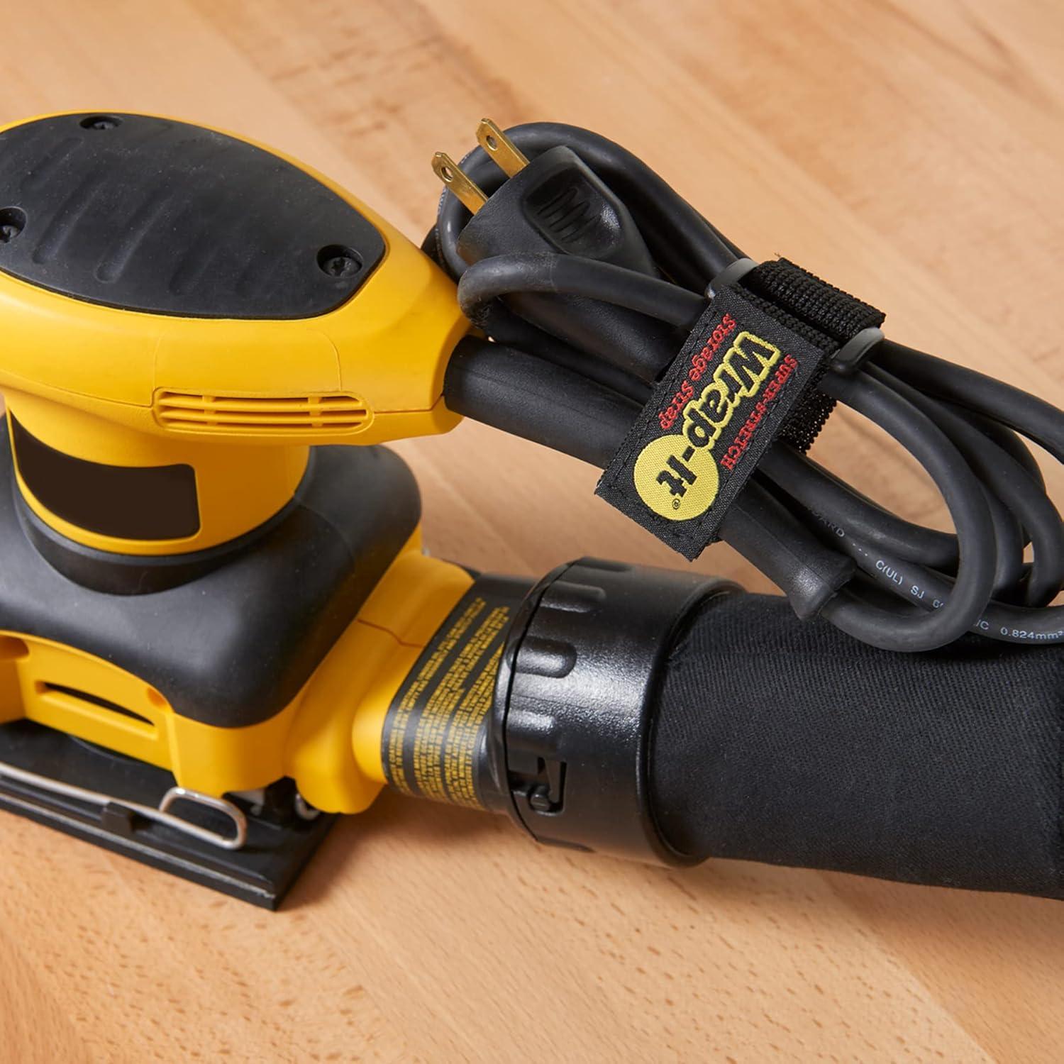 Correas de Almacenamiento Wrap-It 6" Elásticas - Paquete de 12